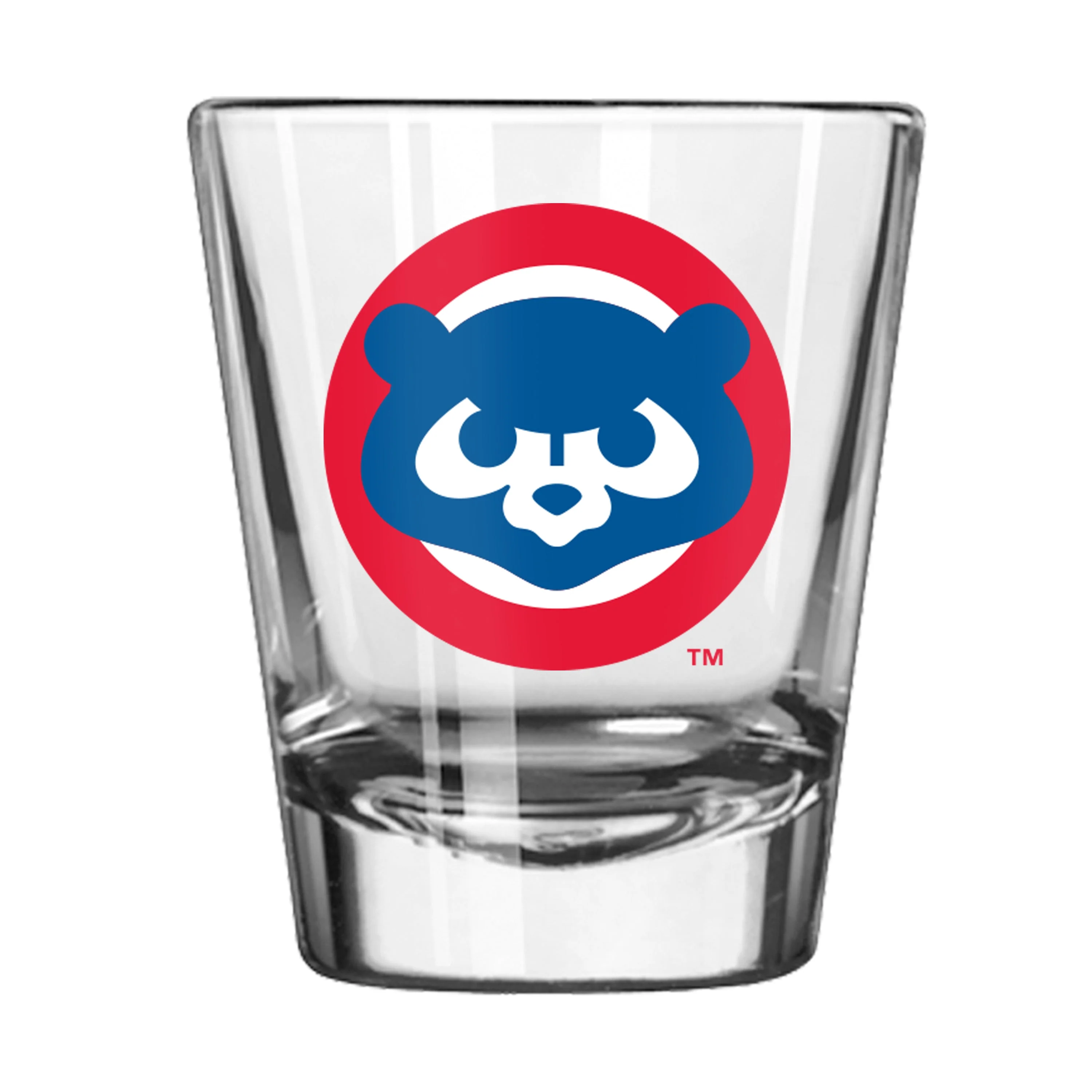 Chicago Cubs 1984 Cub Face 2oz Shot Glass - Image 2