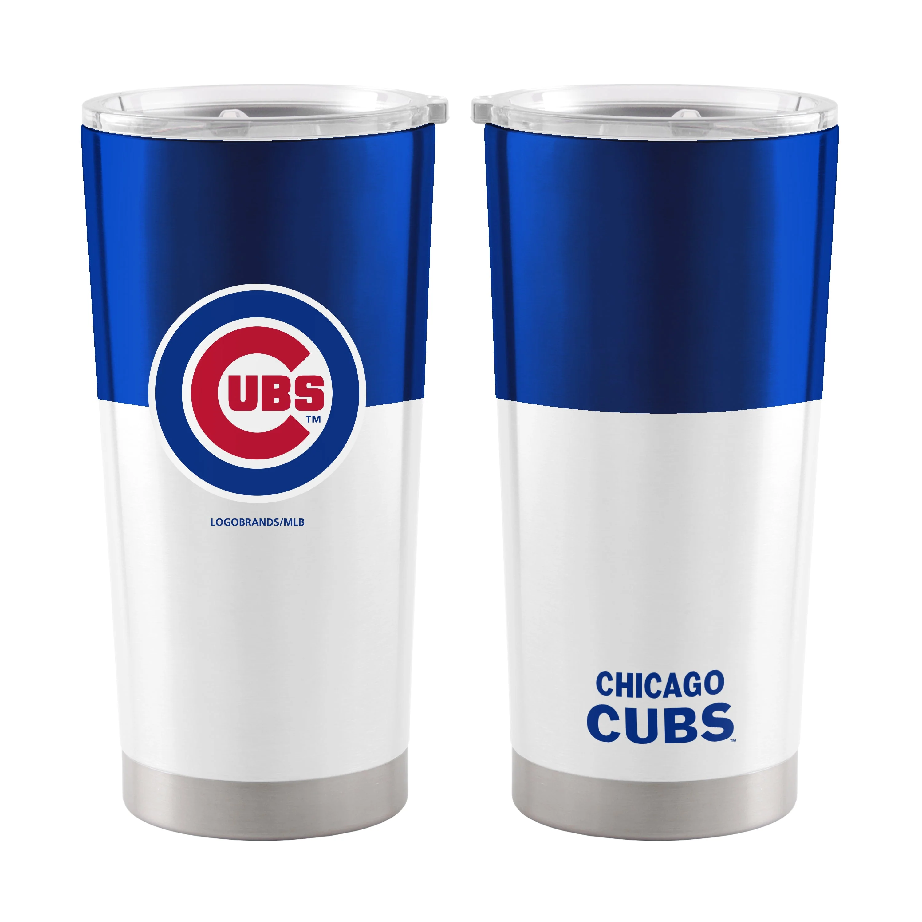 Chicago Cubs 20oz Colorblock Stainless Tumbler