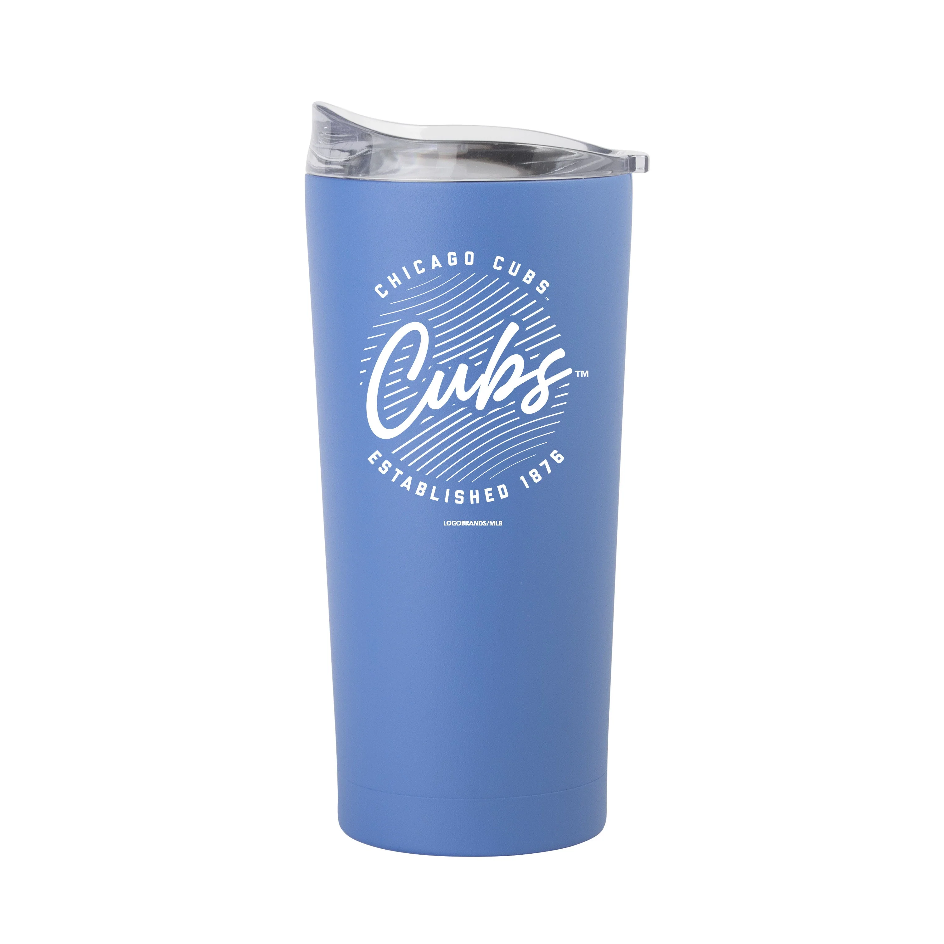 Chicago Cubs 20oz Retro Script Arctic Powder Coat Tumbler