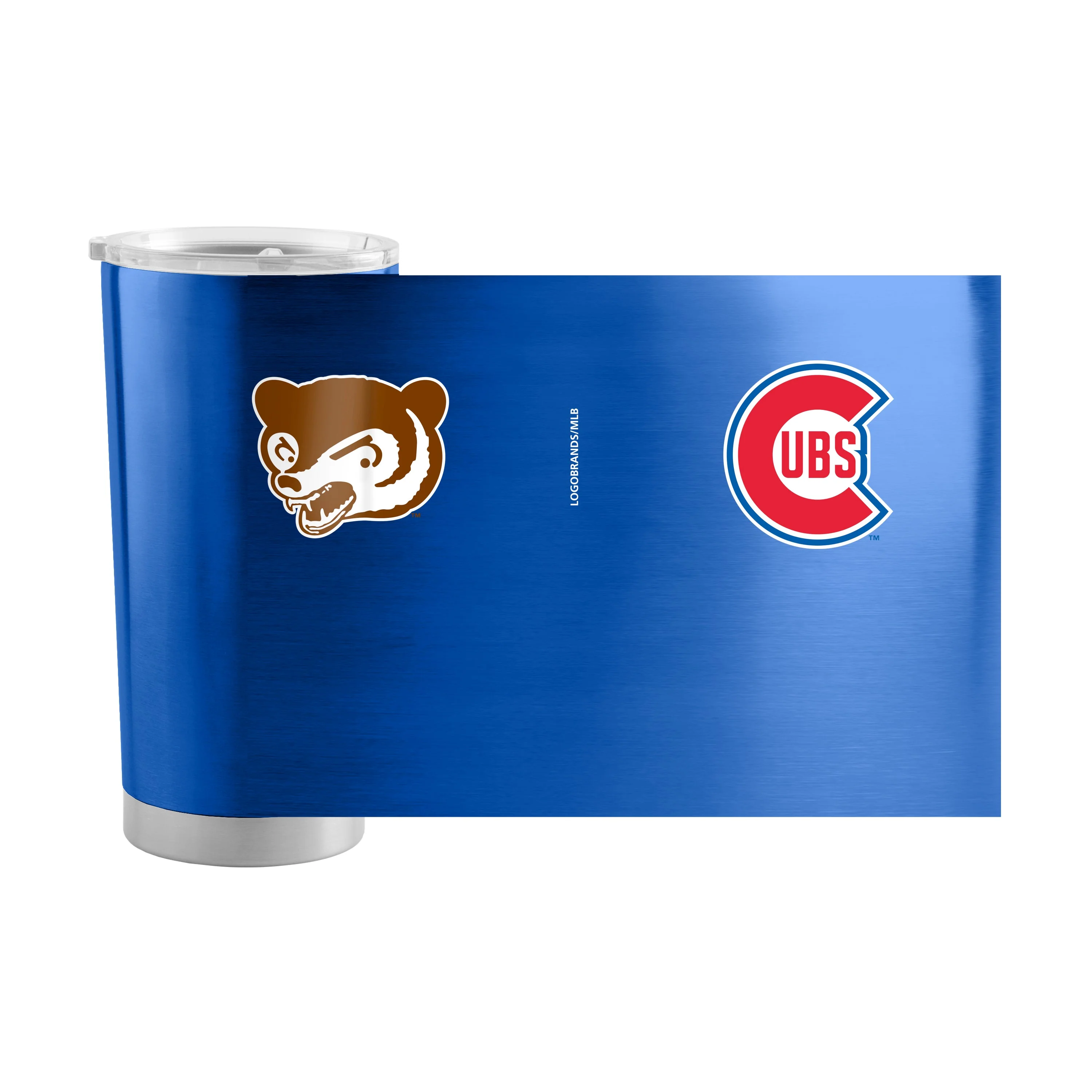 Chicago Cubs 20oz Retro Stainless Steel Tumbler - Image 2
