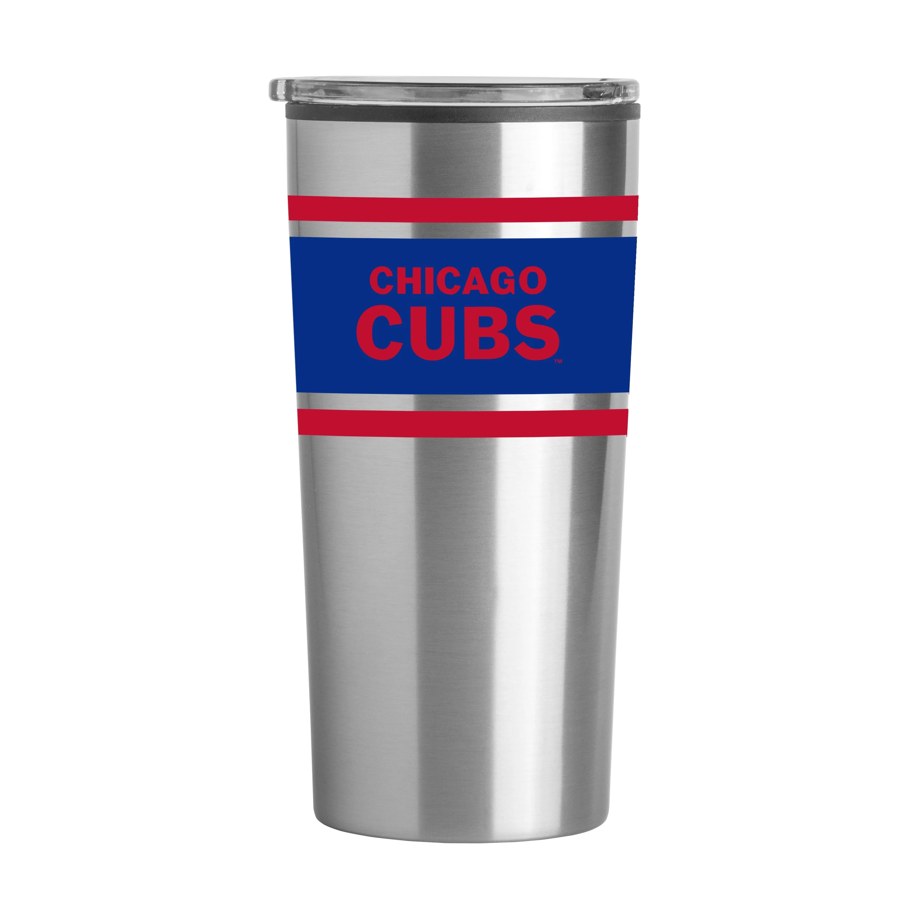 Chicago Cubs 20oz Stripe Fusion Tumbler - Image 2