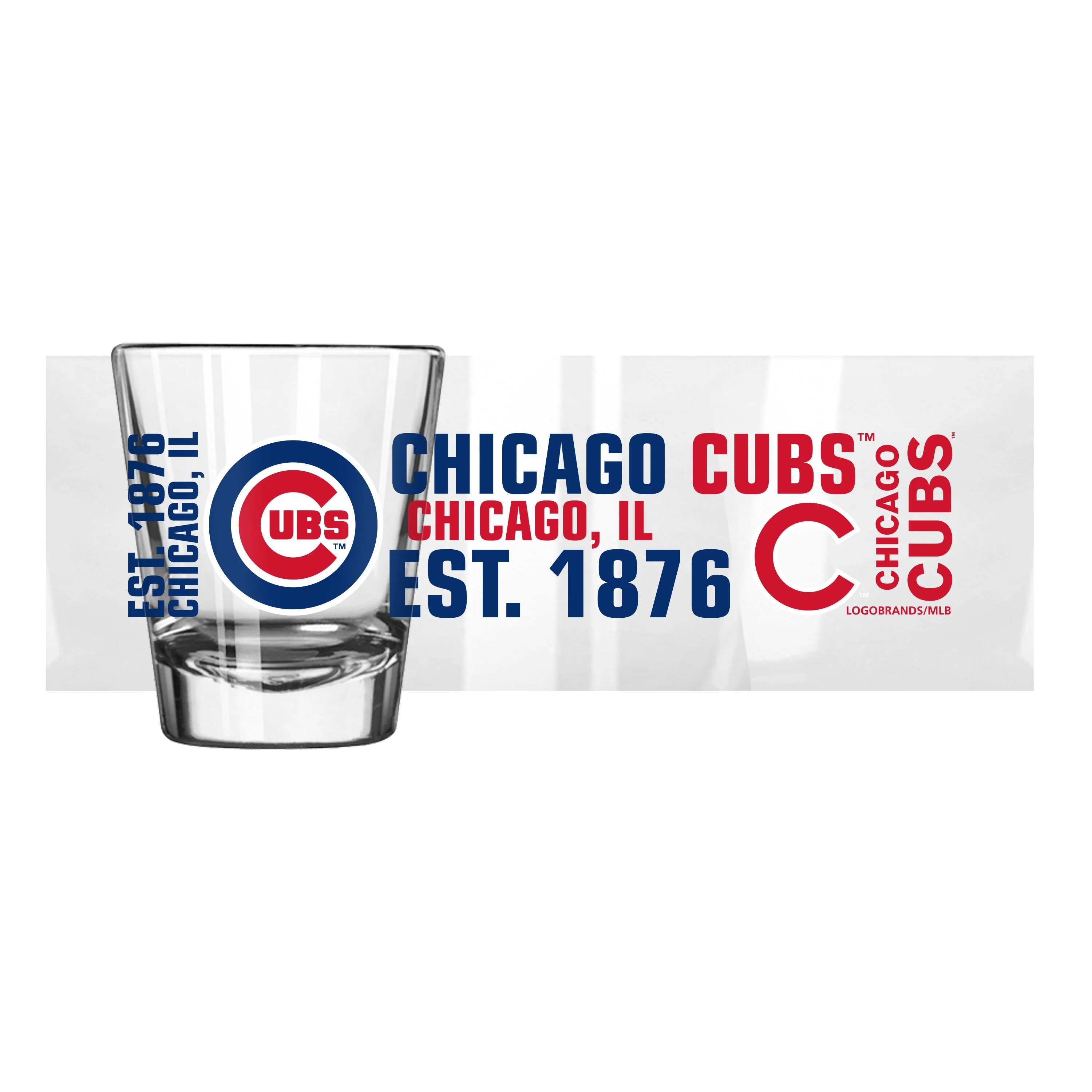 Chicago Cubs 2oz Spirit Shot Glass - Image 2