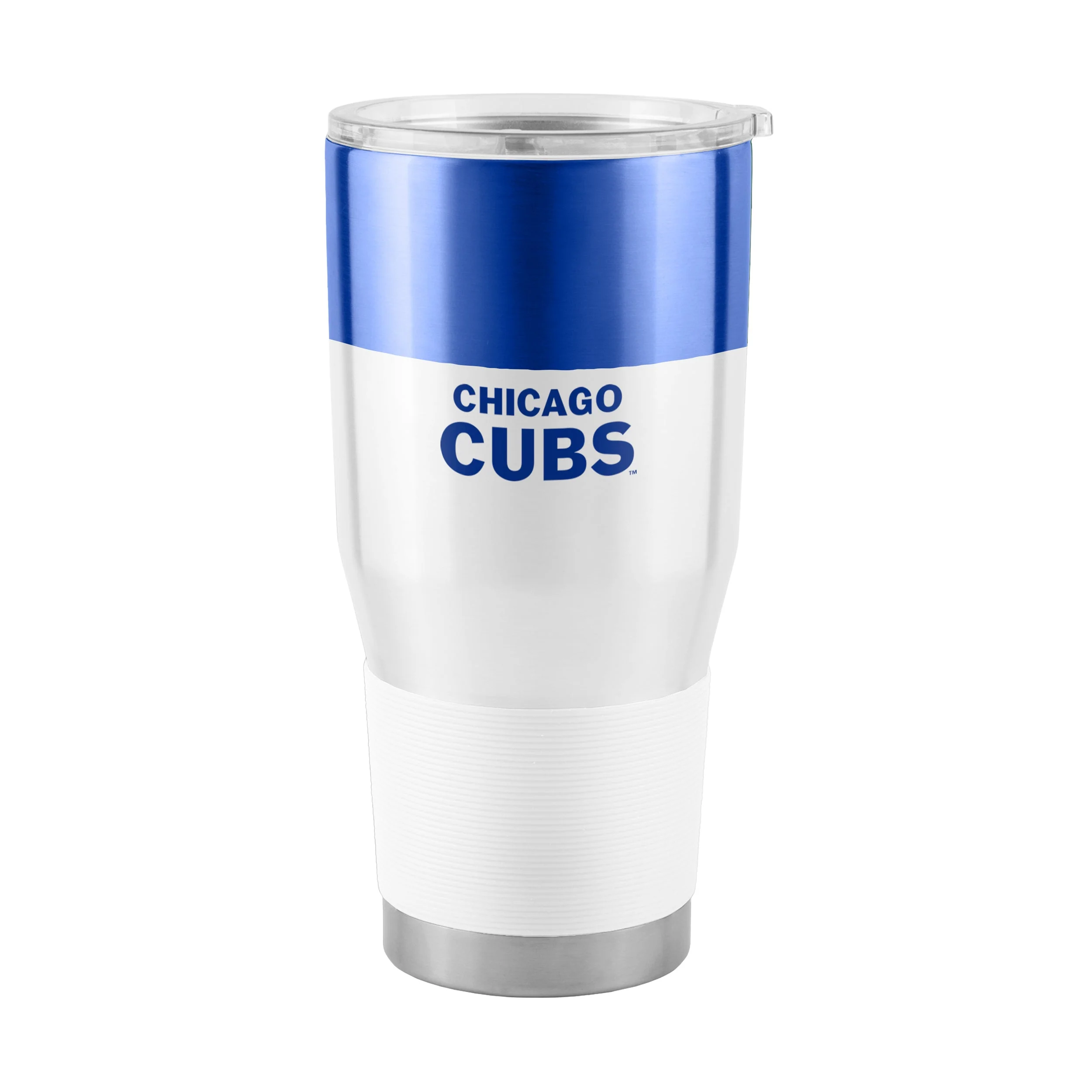 Chicago Cubs 30oz Colorblock Stainless Tumbler - Image 2