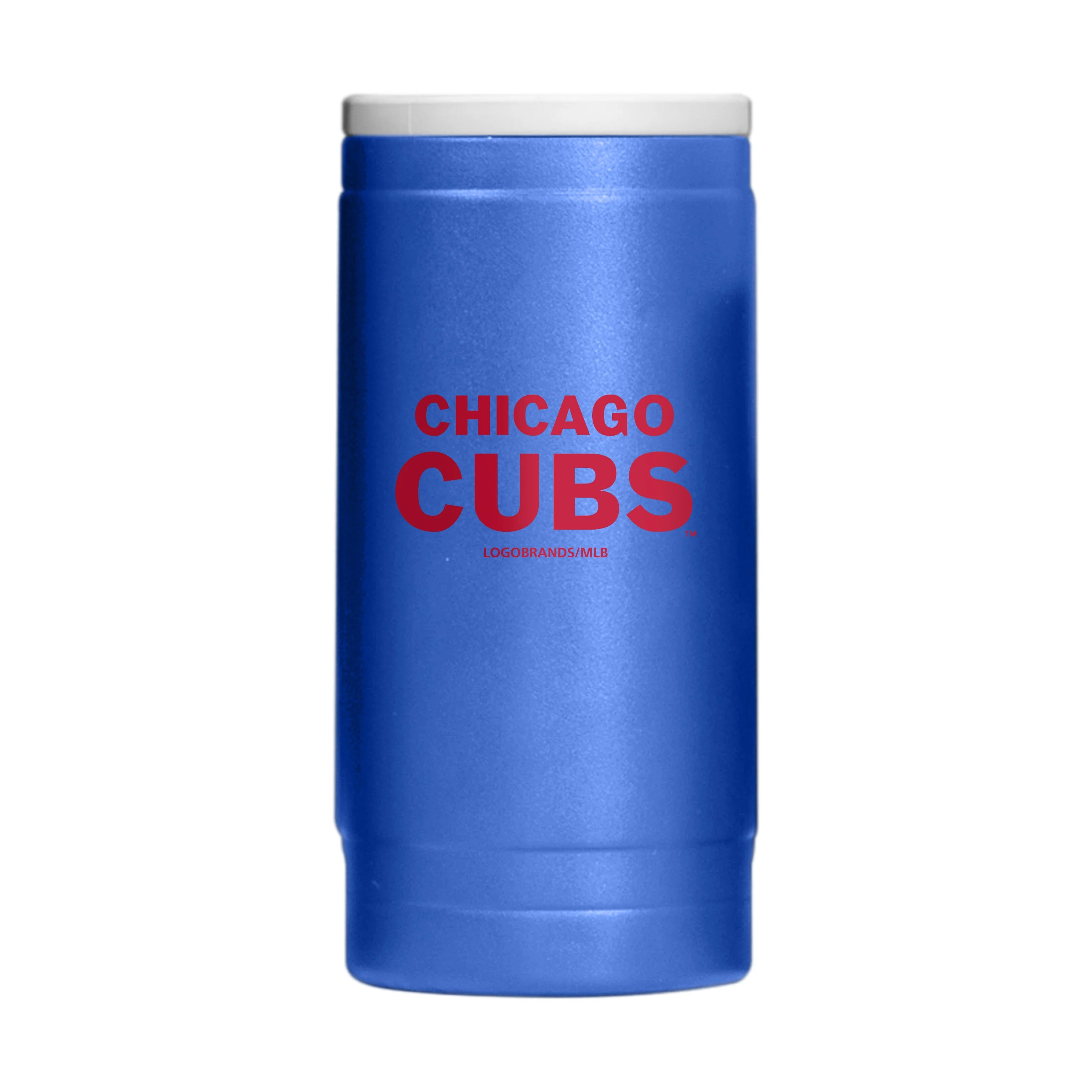 Chicago Cubs Flipside Powder Coat Slim Can Coolie - Image 2