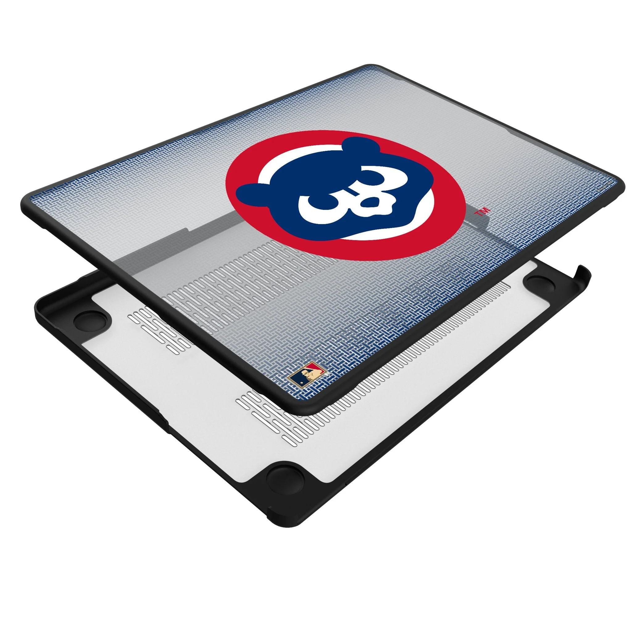 Chicago Cubs Home 1979-1993 - Cooperstown Collection Linen Laptop Case for Apple MacBook - Image 4