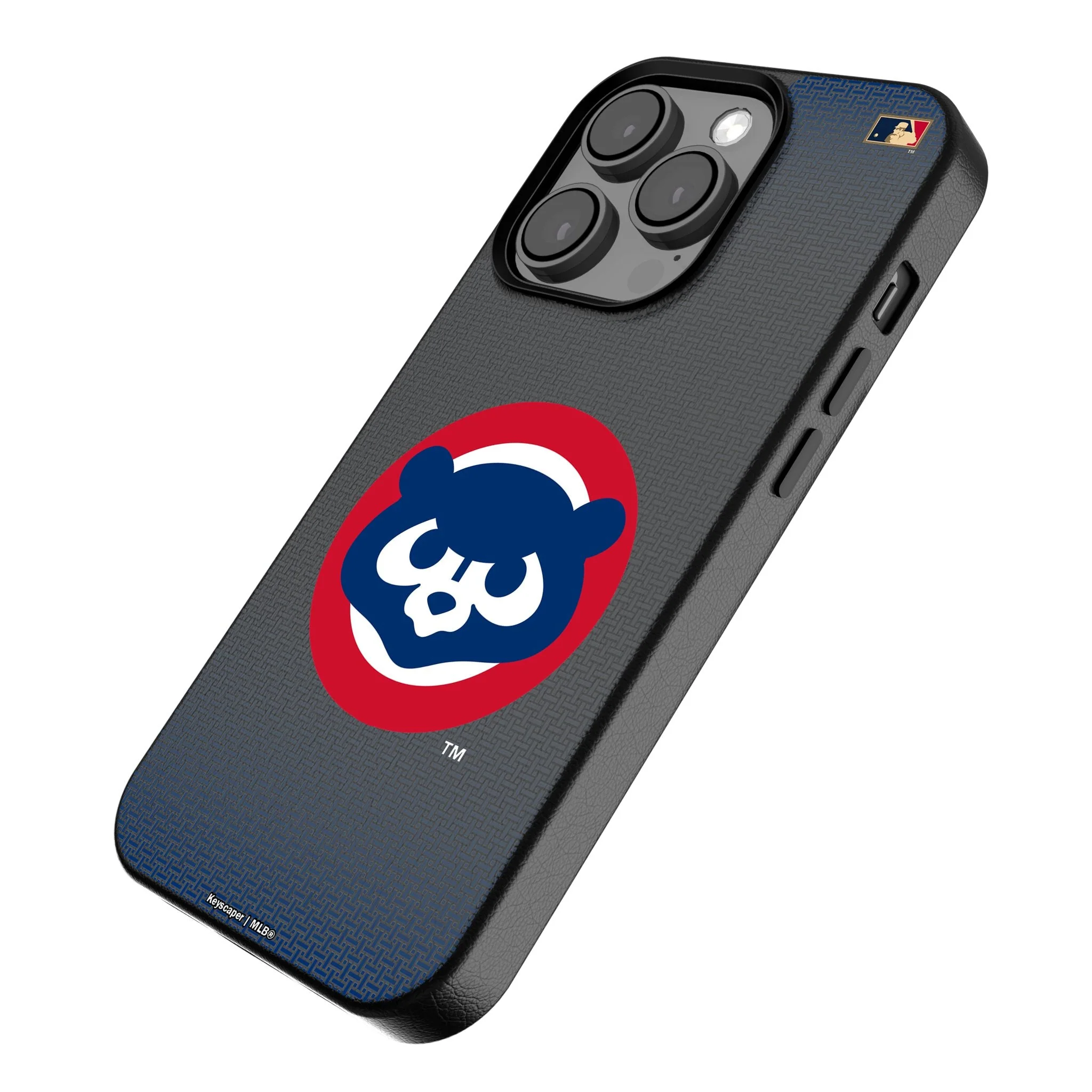 Chicago Cubs Home 1979-1993 - Cooperstown Collection Linen MagSafe Compatible Phone Case for Apple iPhone - Image 2