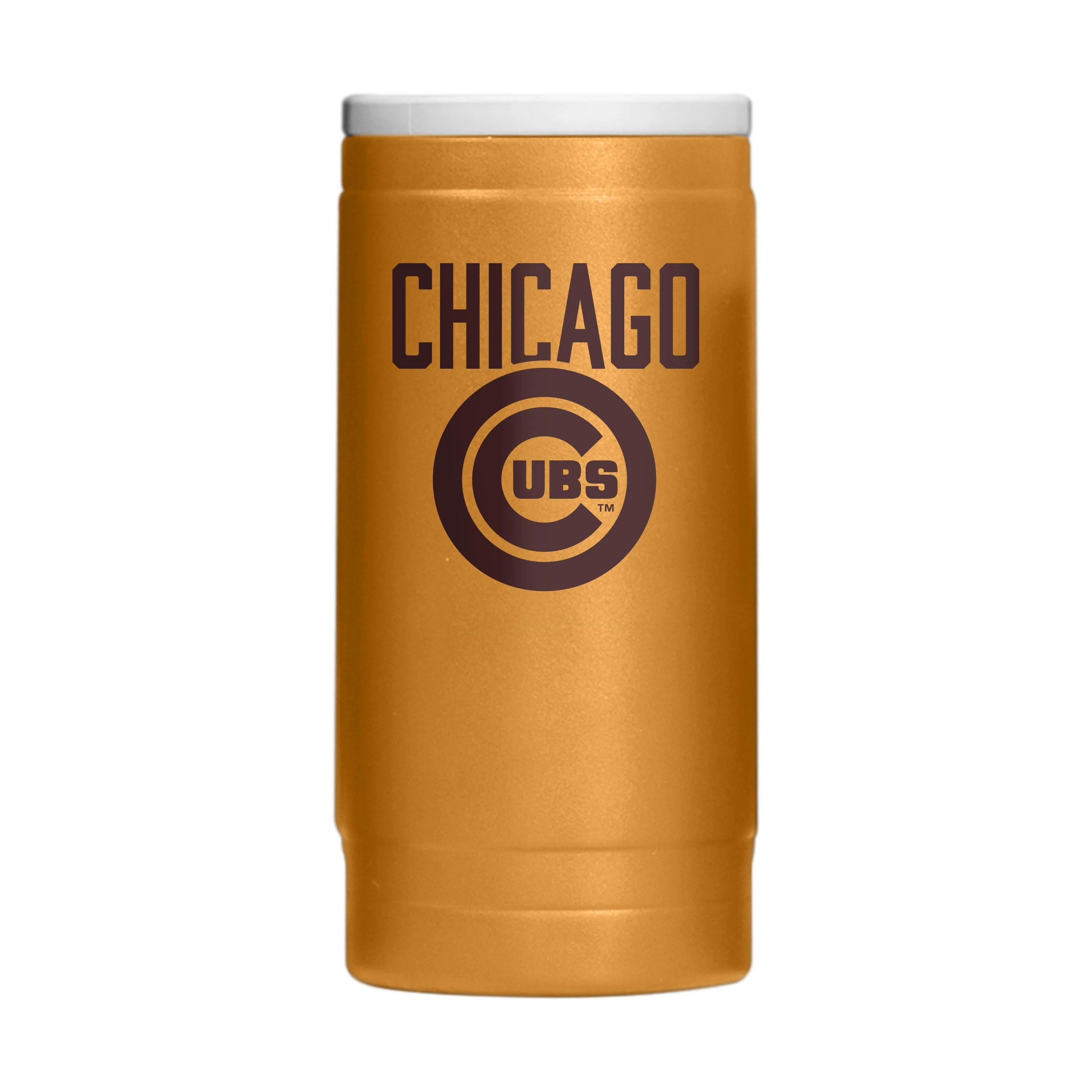 Chicago Cubs Huddle Powder Coat Slim Can Coolie - Image 2