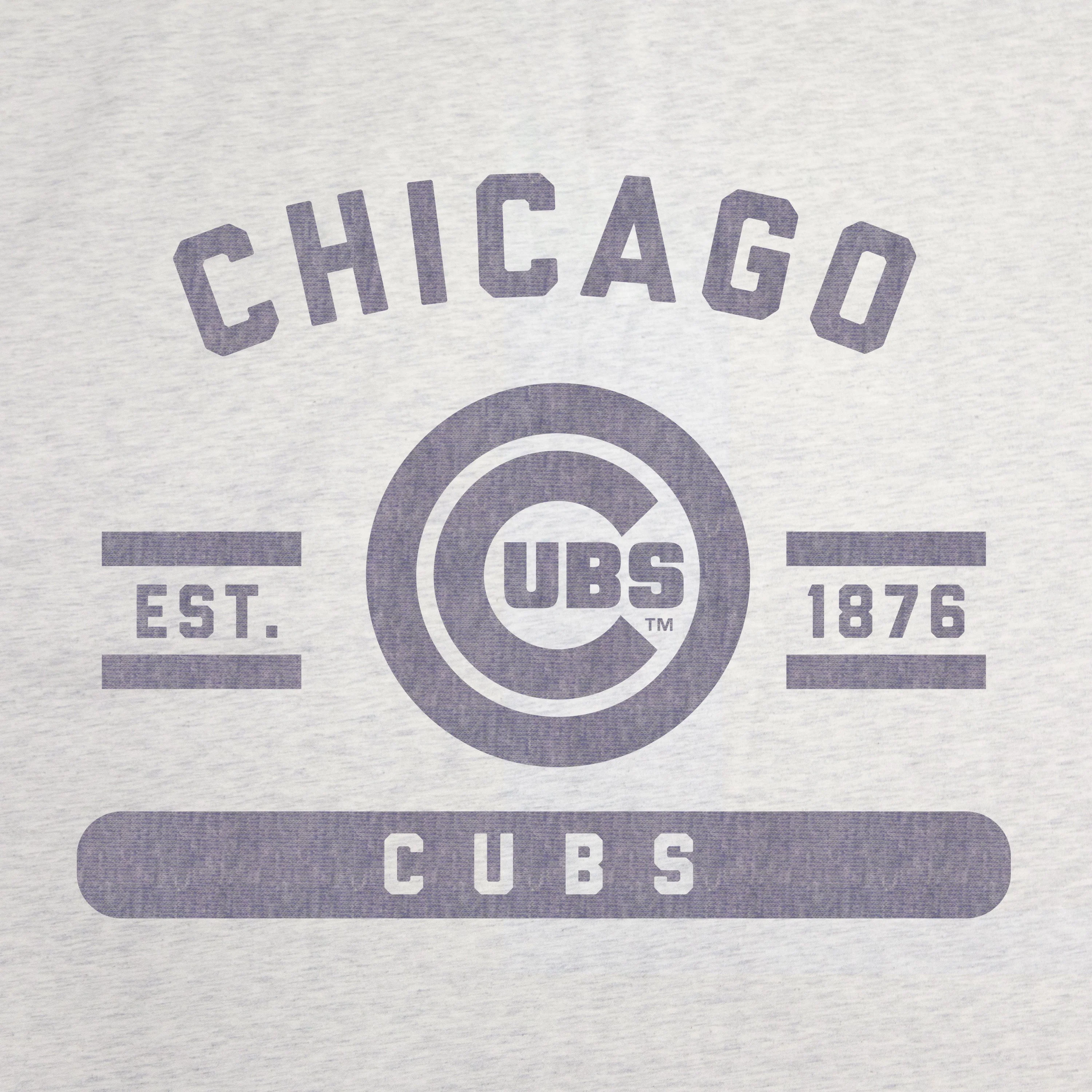 Chicago Cubs Oatmeal Sweatshirt Blanket - Image 3