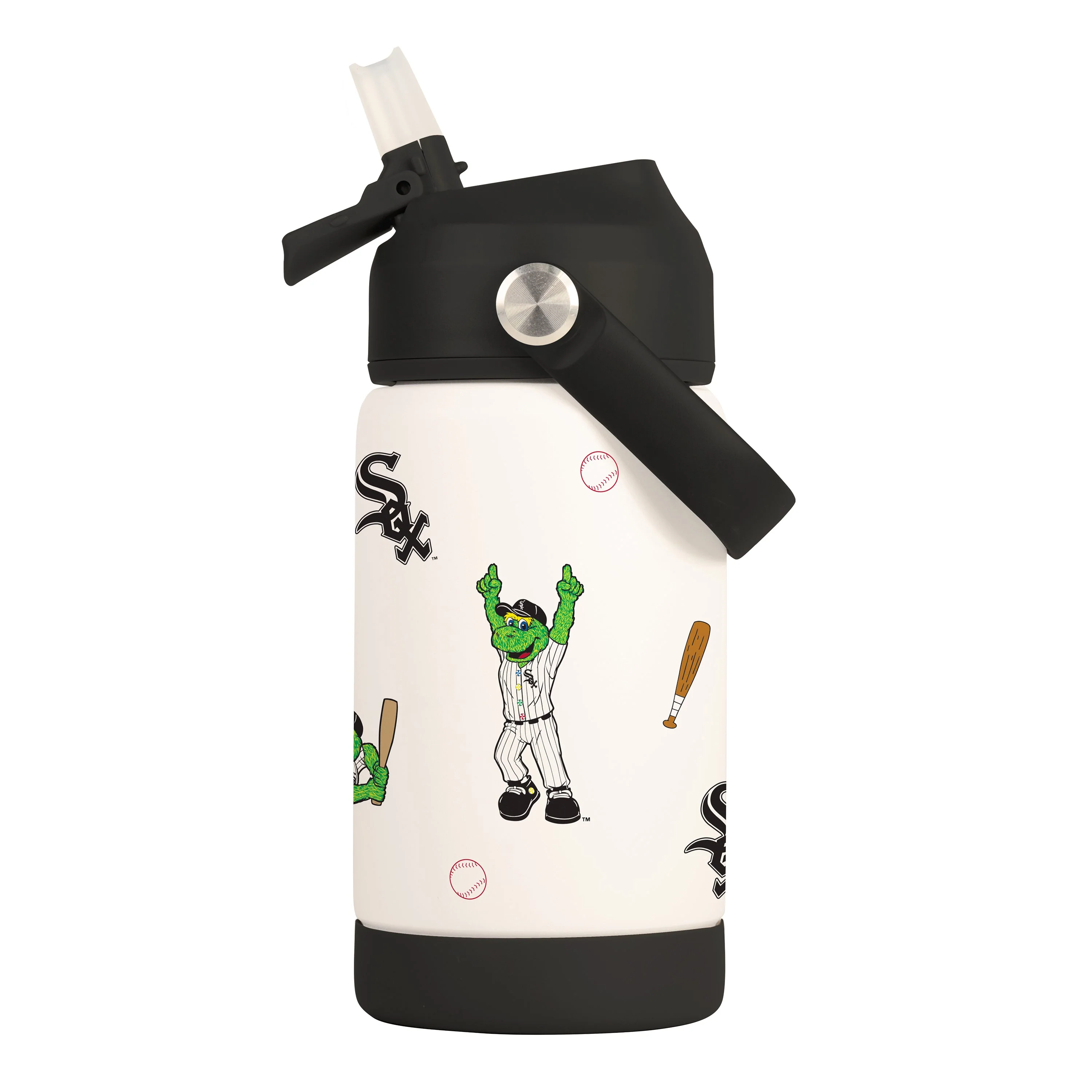 Chicago White Sox 12oz Mascot SS Kids Bottle - Image 2