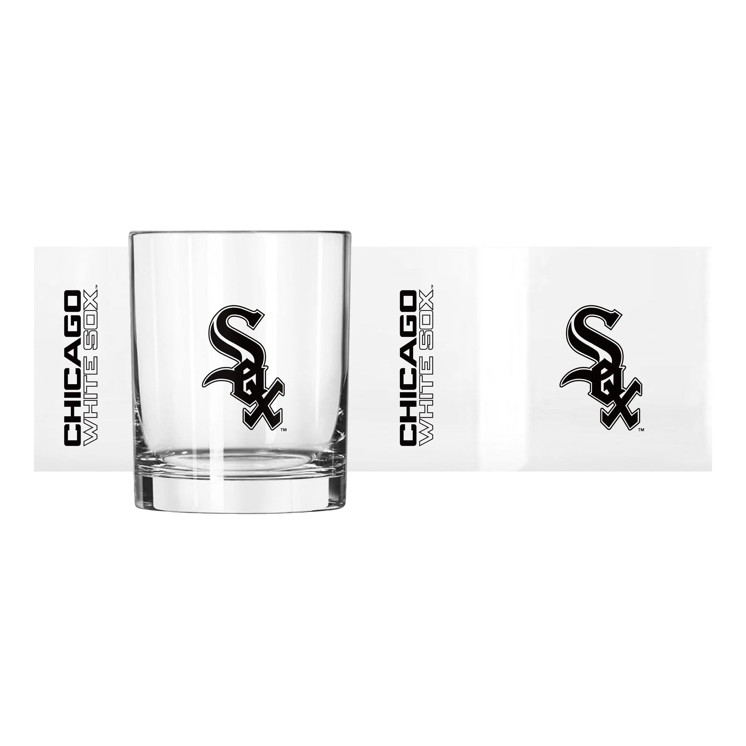 Chicago White Sox 14oz Gameday Rocks Glass - Image 2