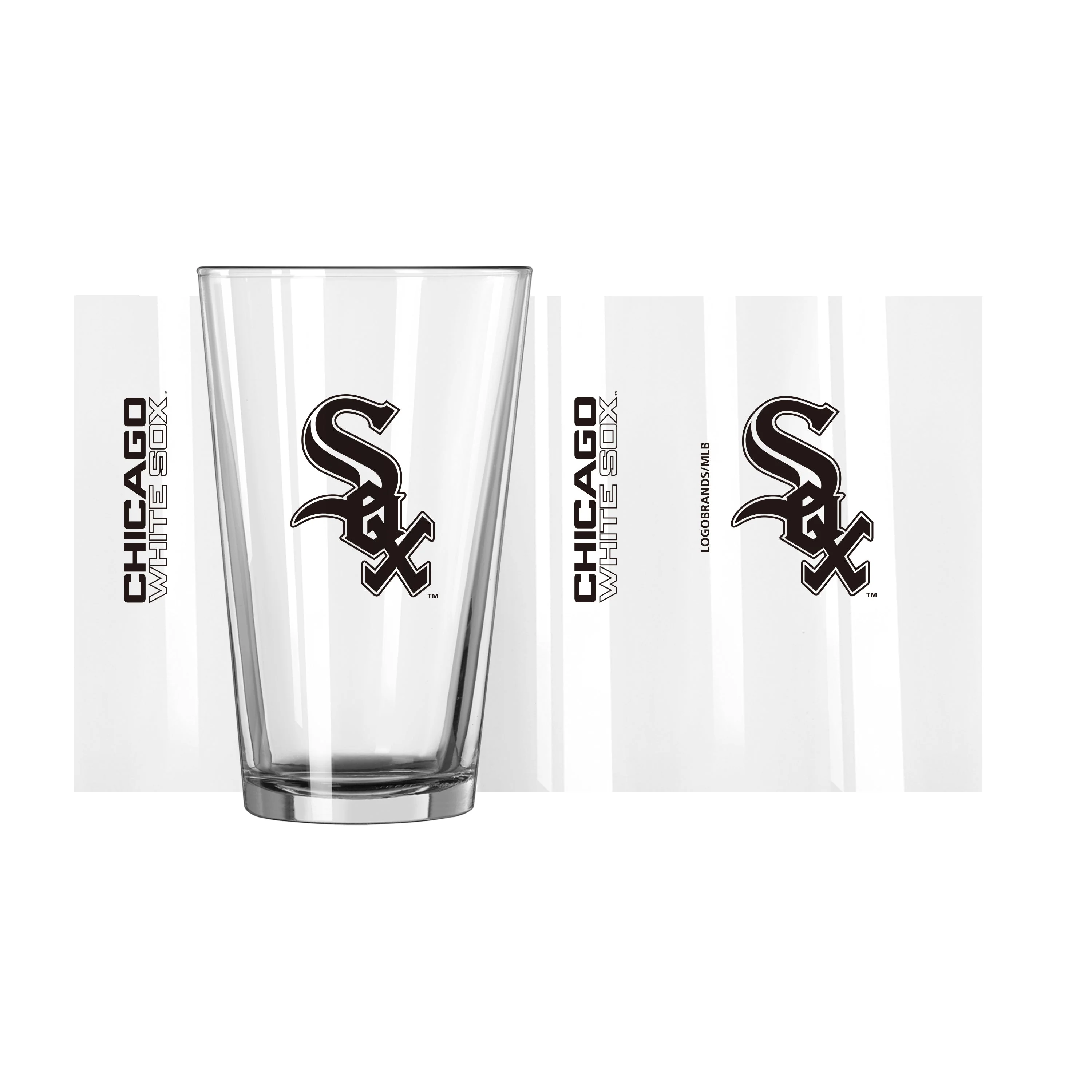 Chicago White Sox 16oz Gameday Pint Glass - Image 2