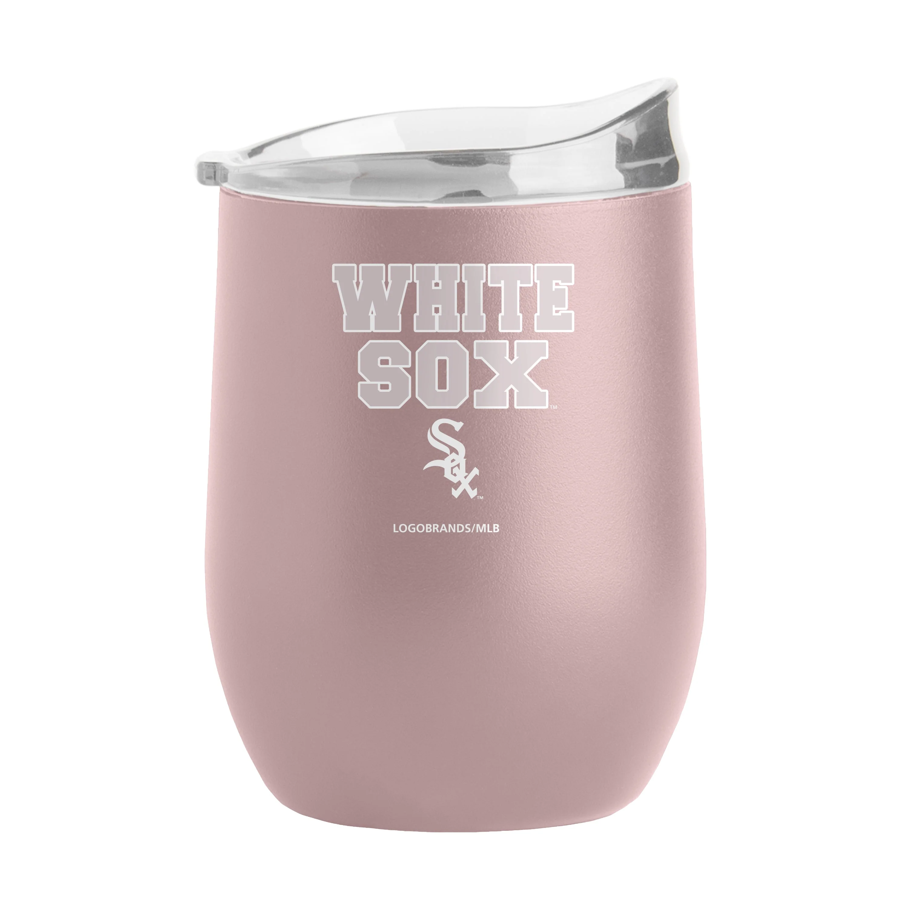 Chicago White Sox 16oz Stencil Powder Coat Curved Beverage - Image 2