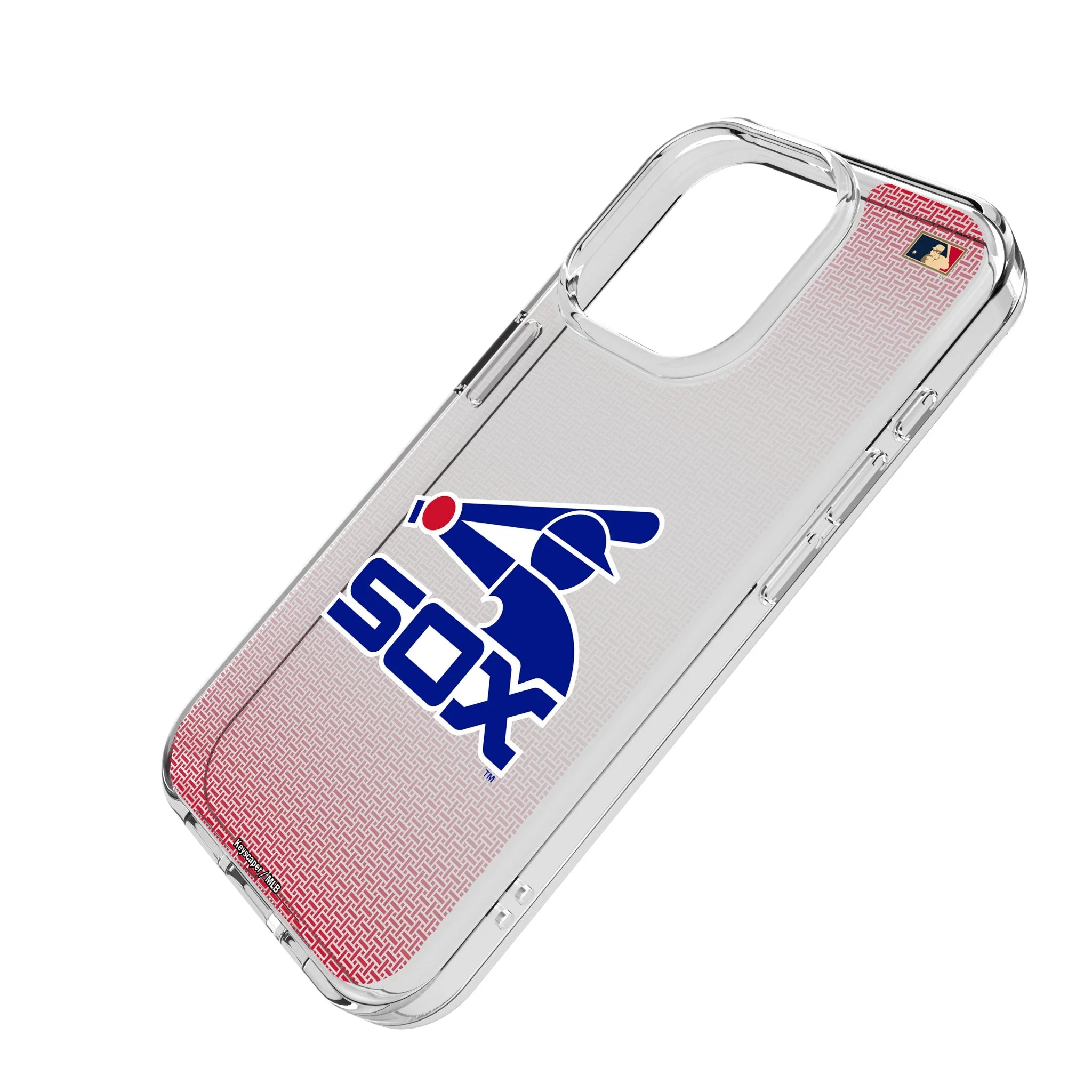 Chicago White Sox 1976-1981 - Cooperstown Collection Linen Clear Phone Case for Apple iPhone - Image 2