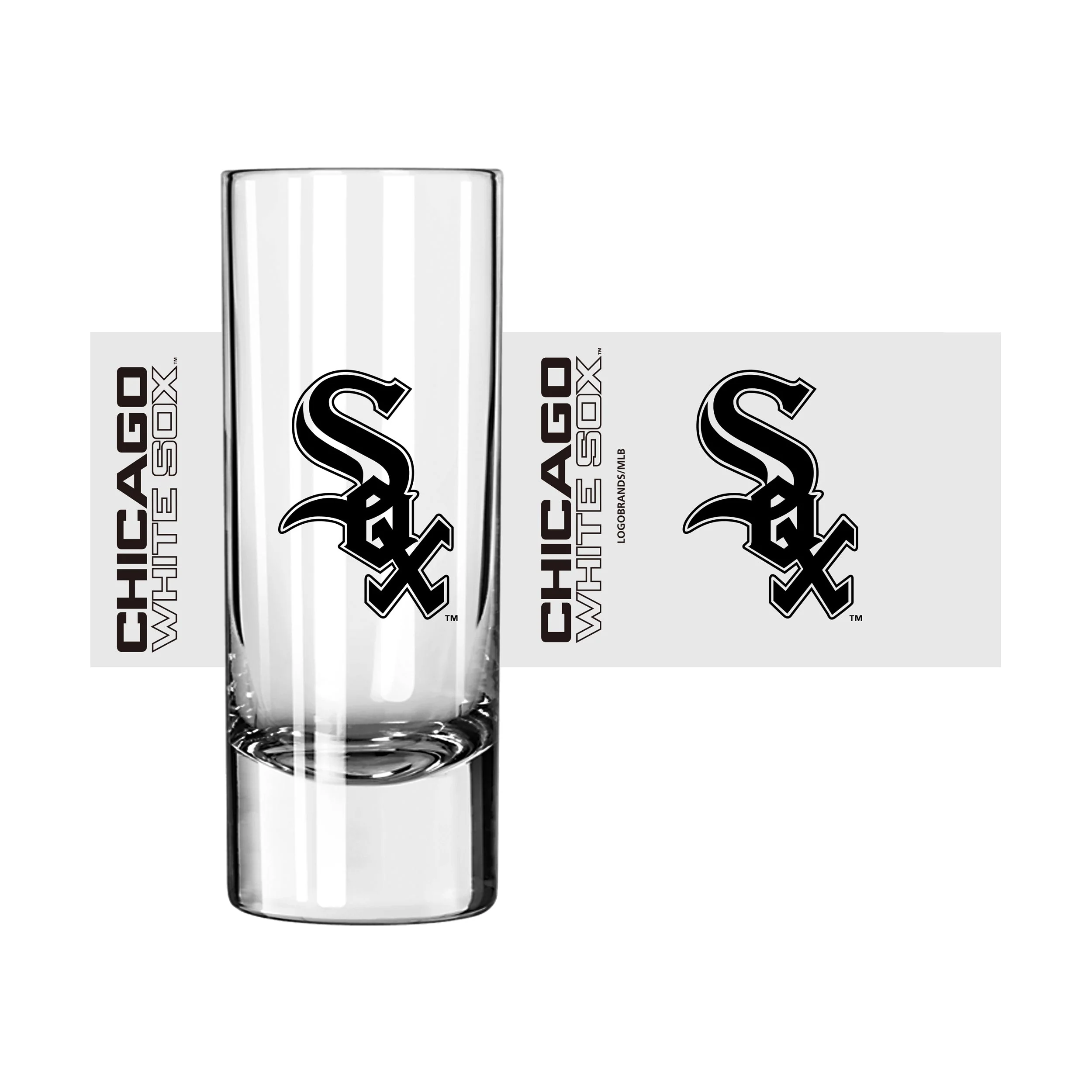 Chicago White Sox 2.5oz Gameday Shooter Glass - Image 2