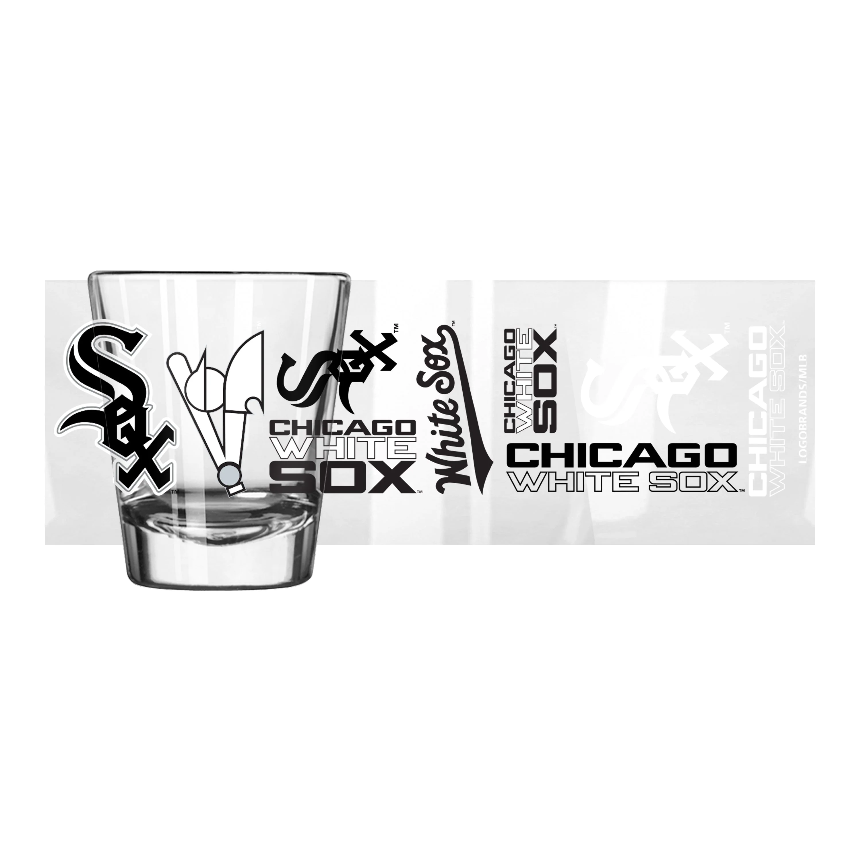 Chicago White Sox 2oz Spirit Shot Glass - Image 2