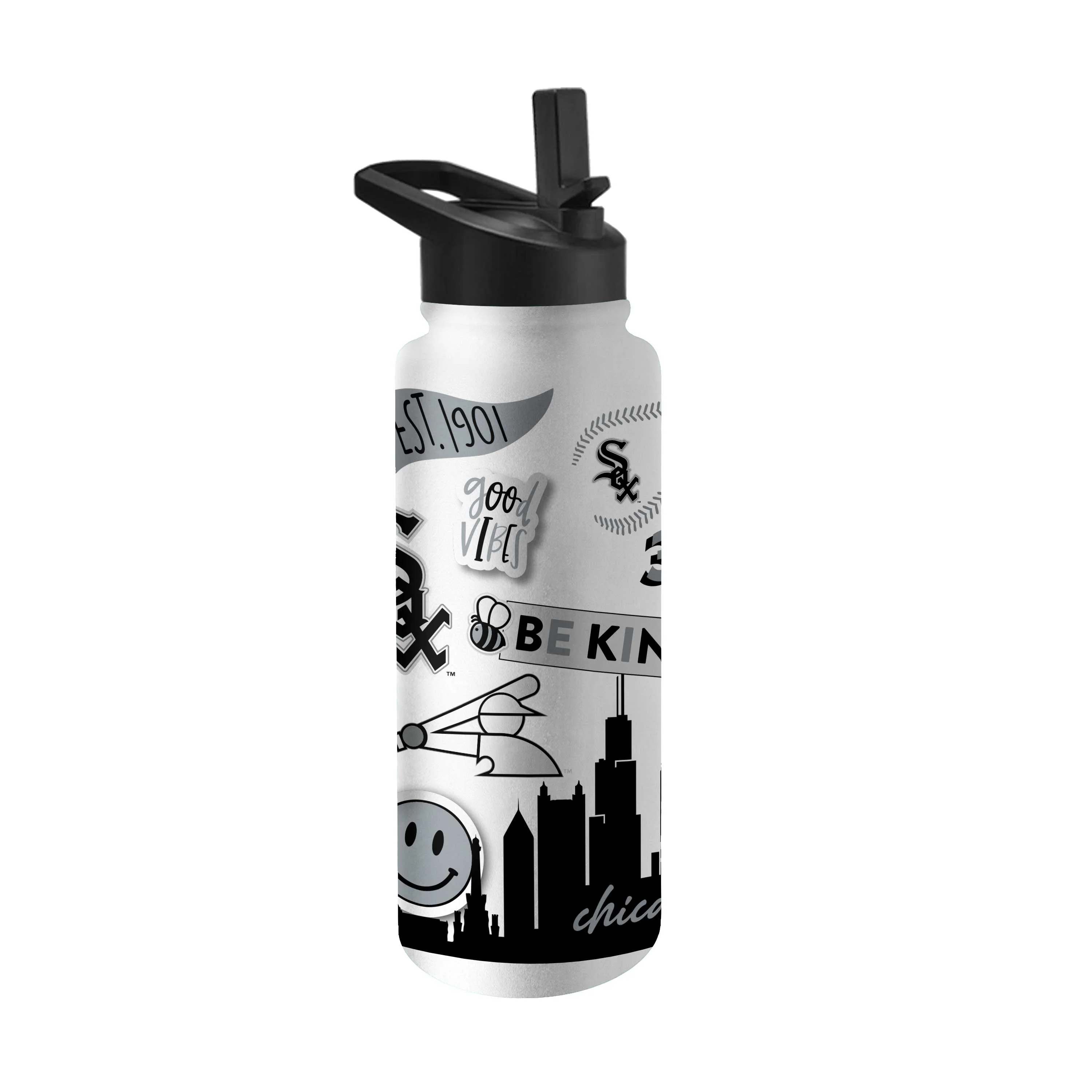 Chicago White Sox 34oz Native Quencher Bottle - Image 2