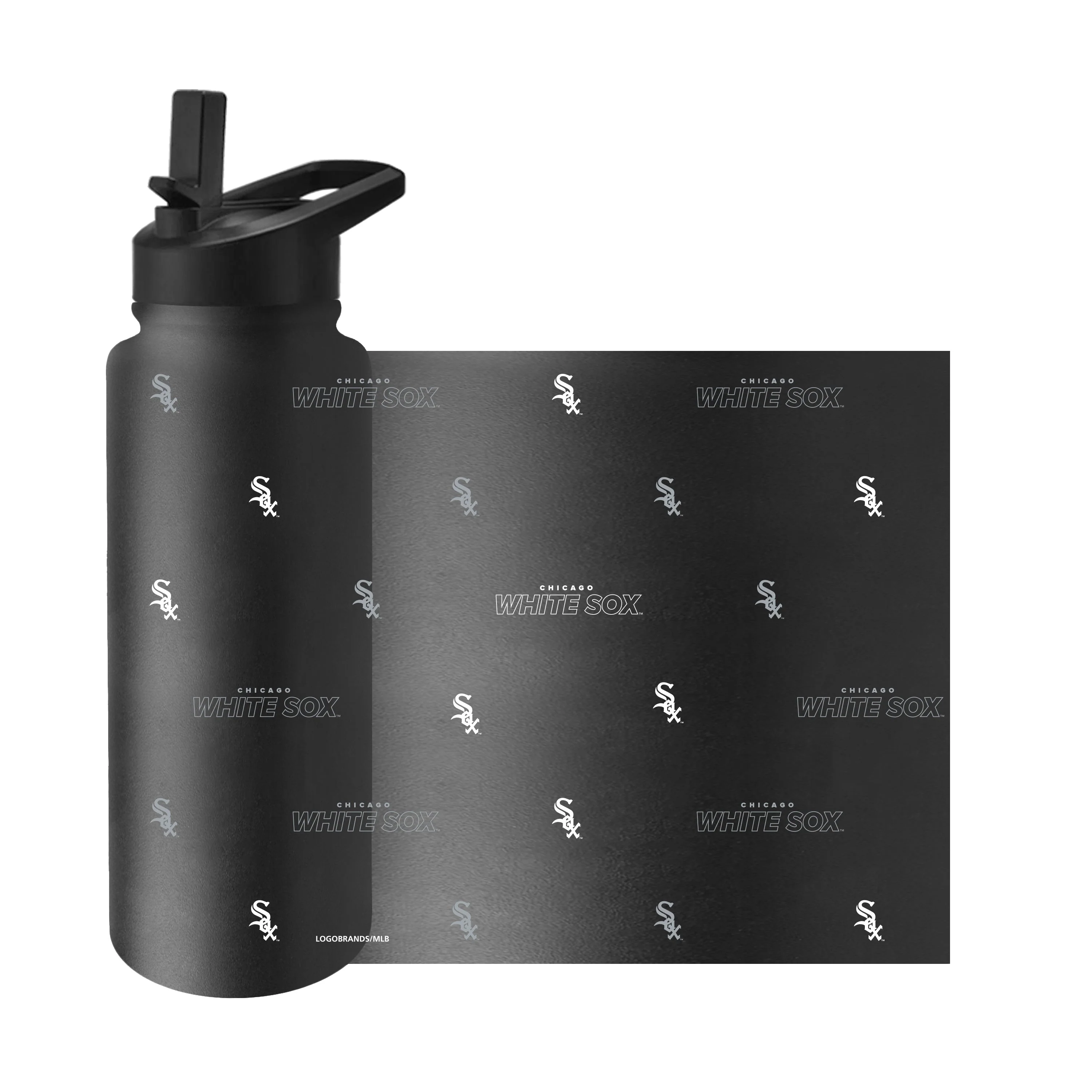 Chicago White Sox 34oz Step And Repeat Quencher Bottle - Image 3