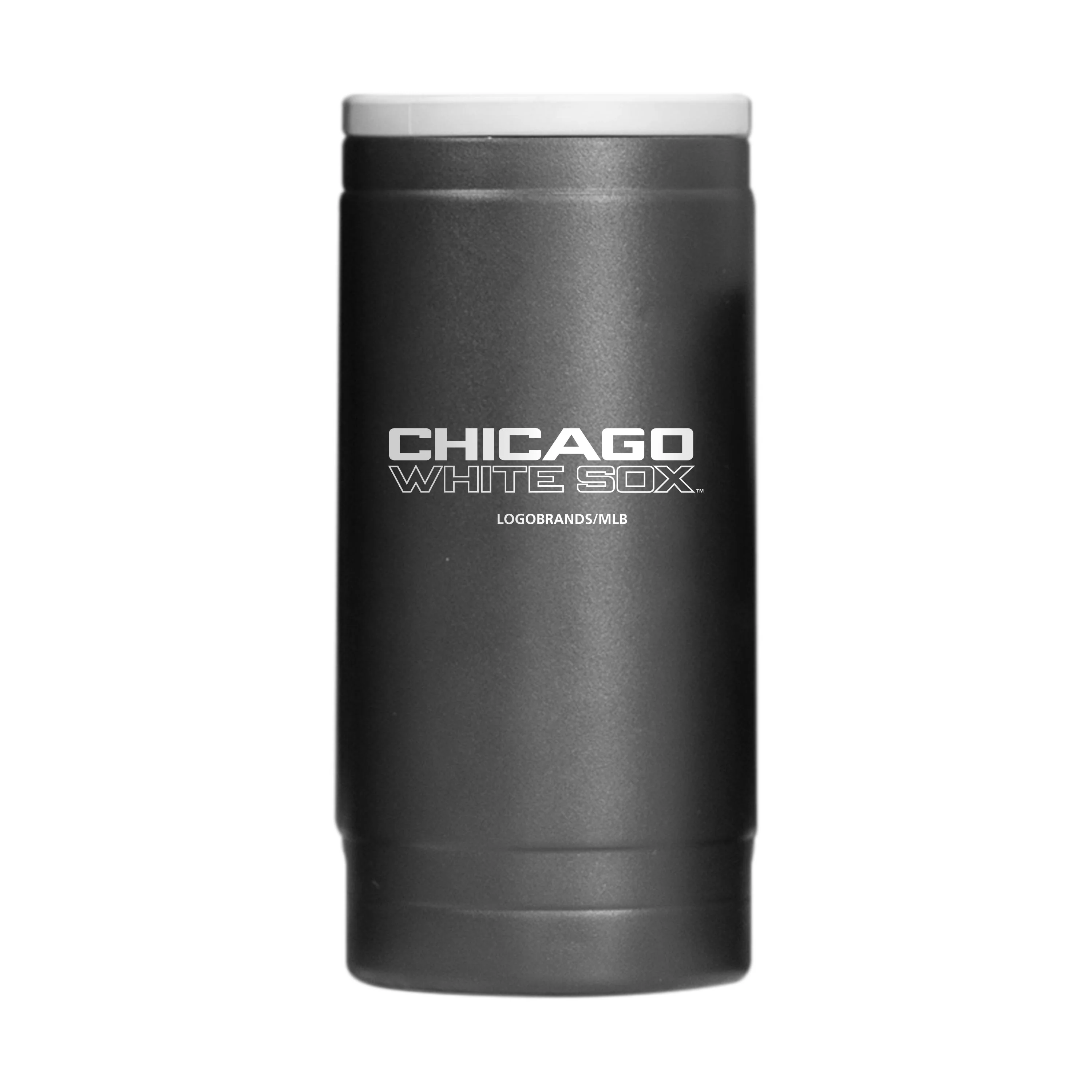 Chicago White Sox Flipside Powder Coat Slim Can Coolie - Image 2