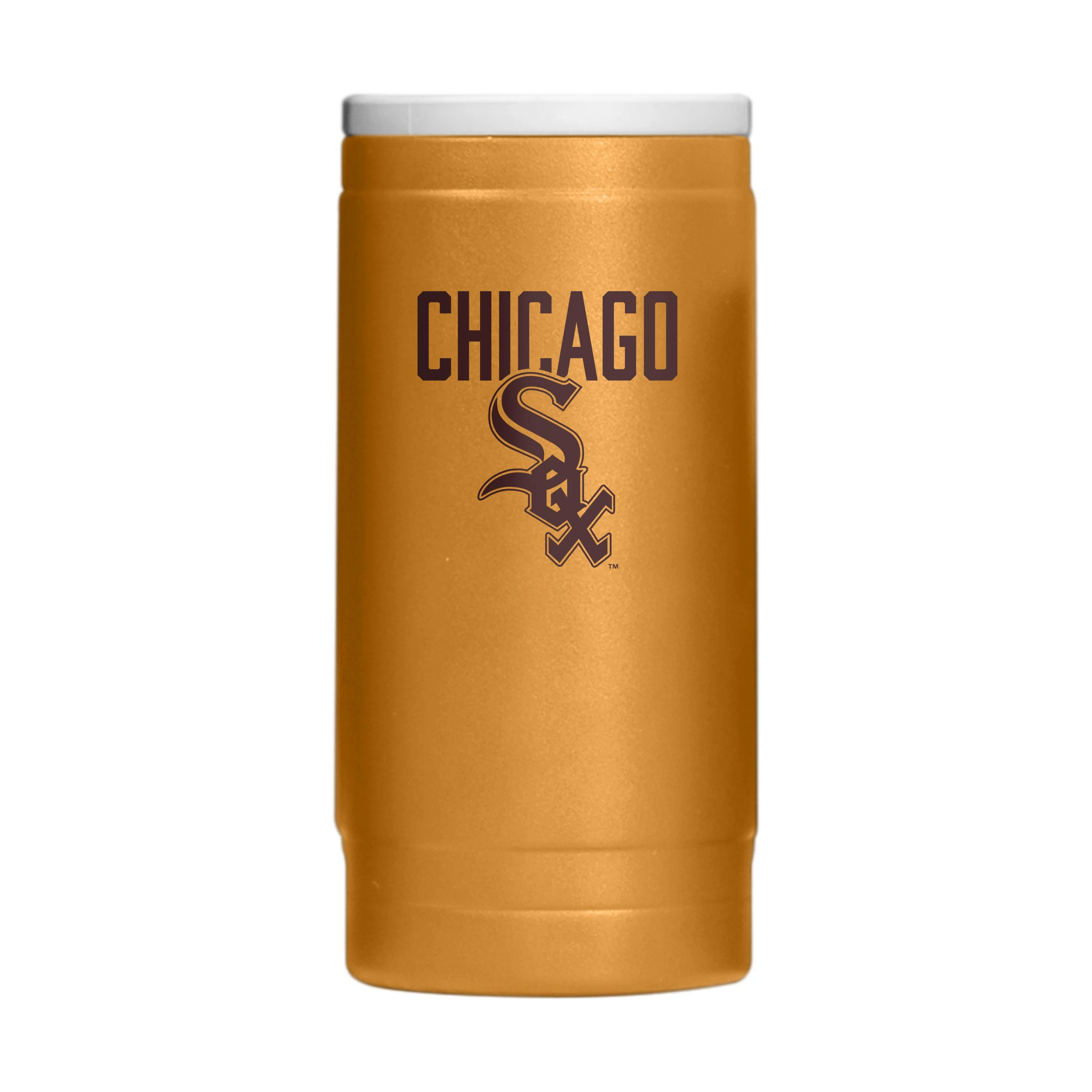 Chicago White Sox Huddle Powder Coat Slim Can Coolie - Image 2