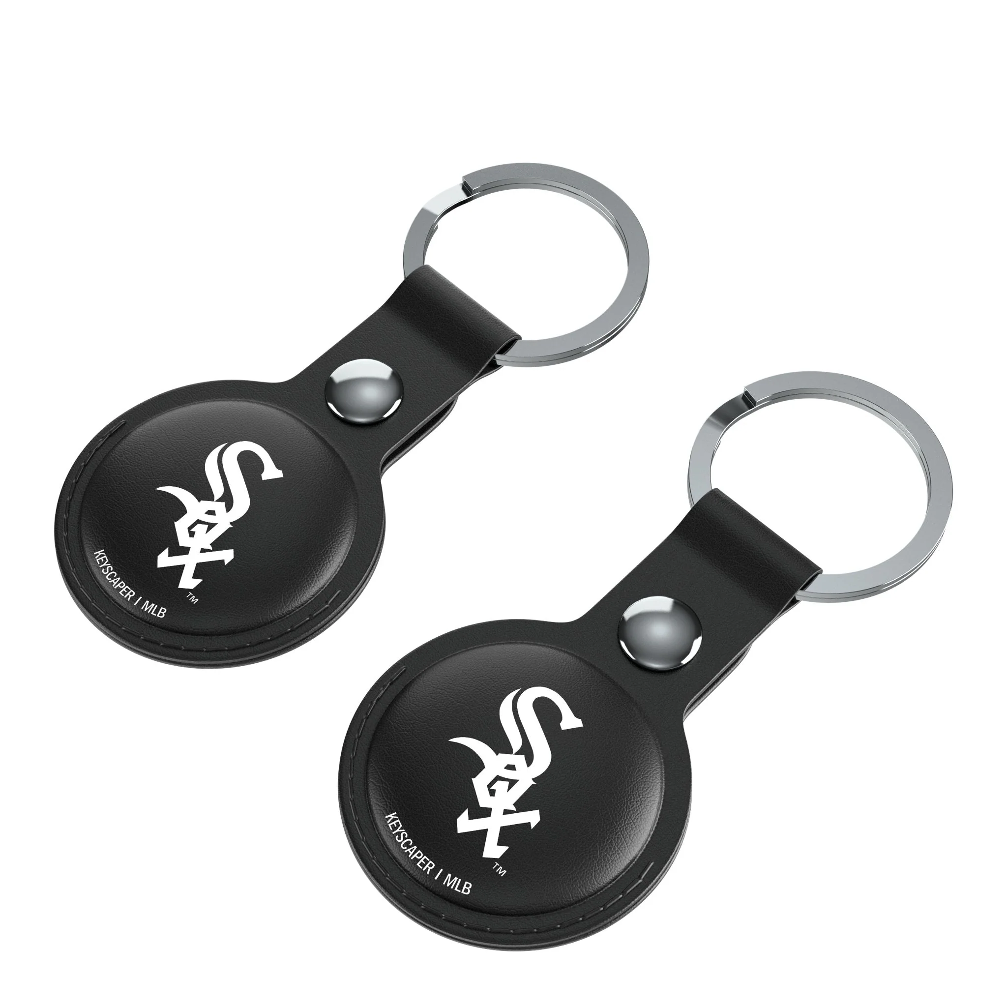 Chicago White Sox Insignia Black Airtag Holder 2-Pack - Image 3