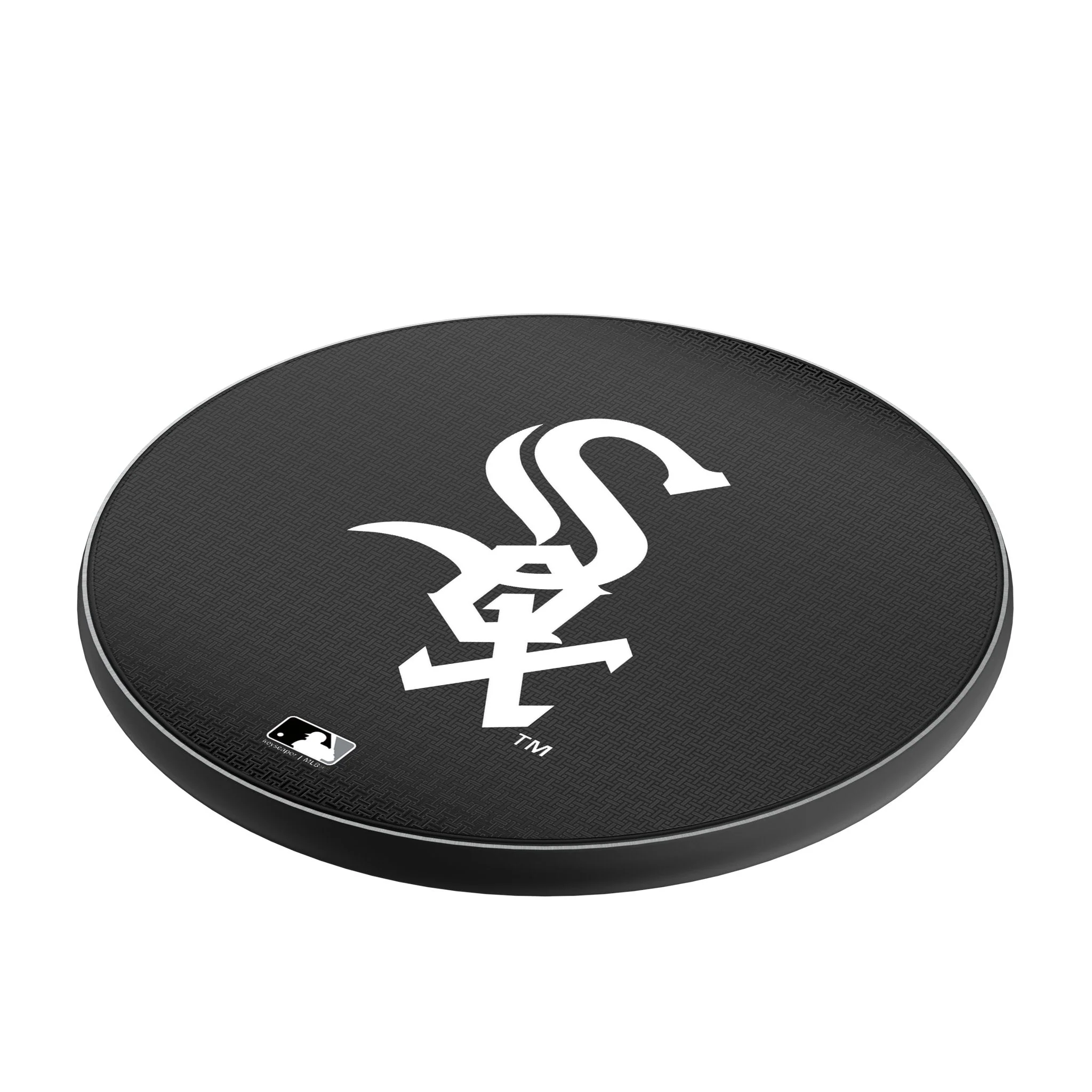 Chicago White Sox Linen 15-Watt Wireless Charger - Image 2