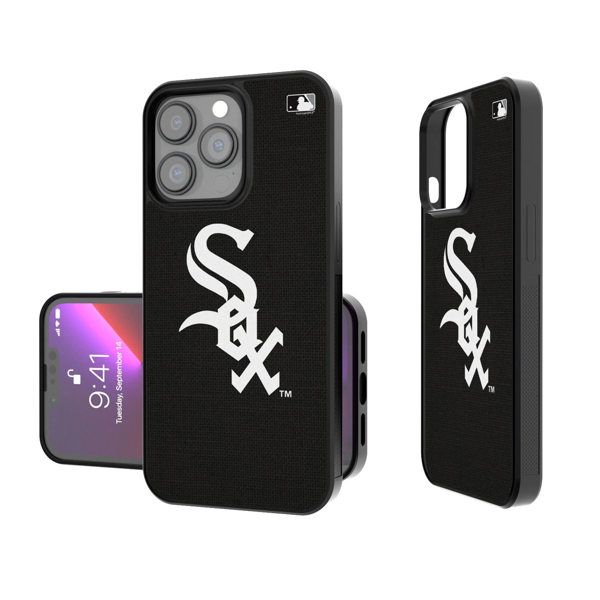 Chicago White Sox Solid Bump Phone Case