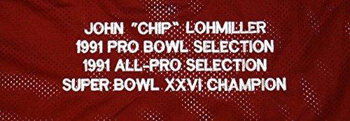 Chip Lohmiller Signed / Autographed Maroon Pro Style Stat Jersey- JSA W Auth - Image 3