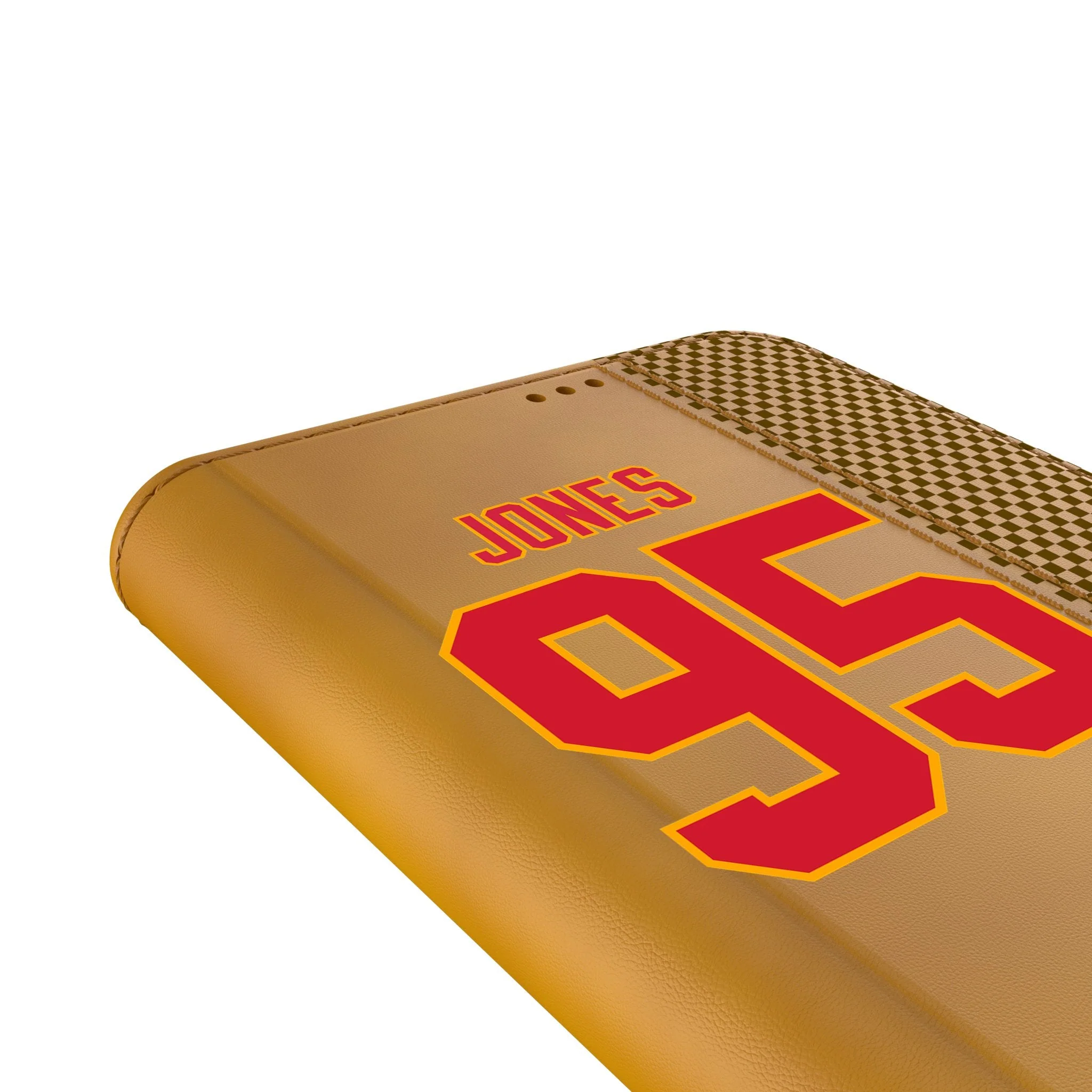 Chris Jones Kansas City Chiefs 95 Game Tactic Folio Phone Case for Samsung Galaxy - Image 5