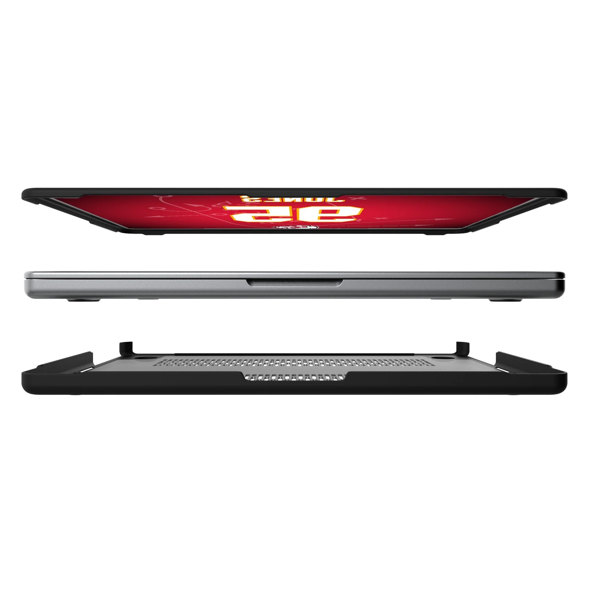 Chris Jones Kansas City Chiefs 95 Game Tactic Laptop Case for Apple MacBook - Image 7