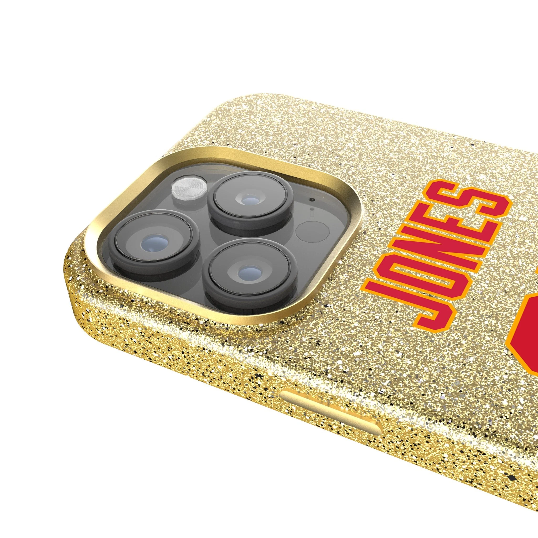 Chris Jones Kansas City Chiefs 95 Ready Bling Phone Case - Image 4