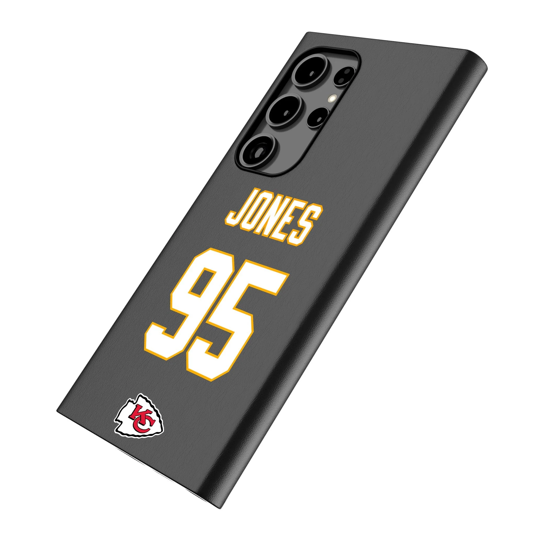 Chris Jones Kansas City Chiefs 95 Ready MagSafe Compatible Phone Case for Samsung Galaxy - Image 2