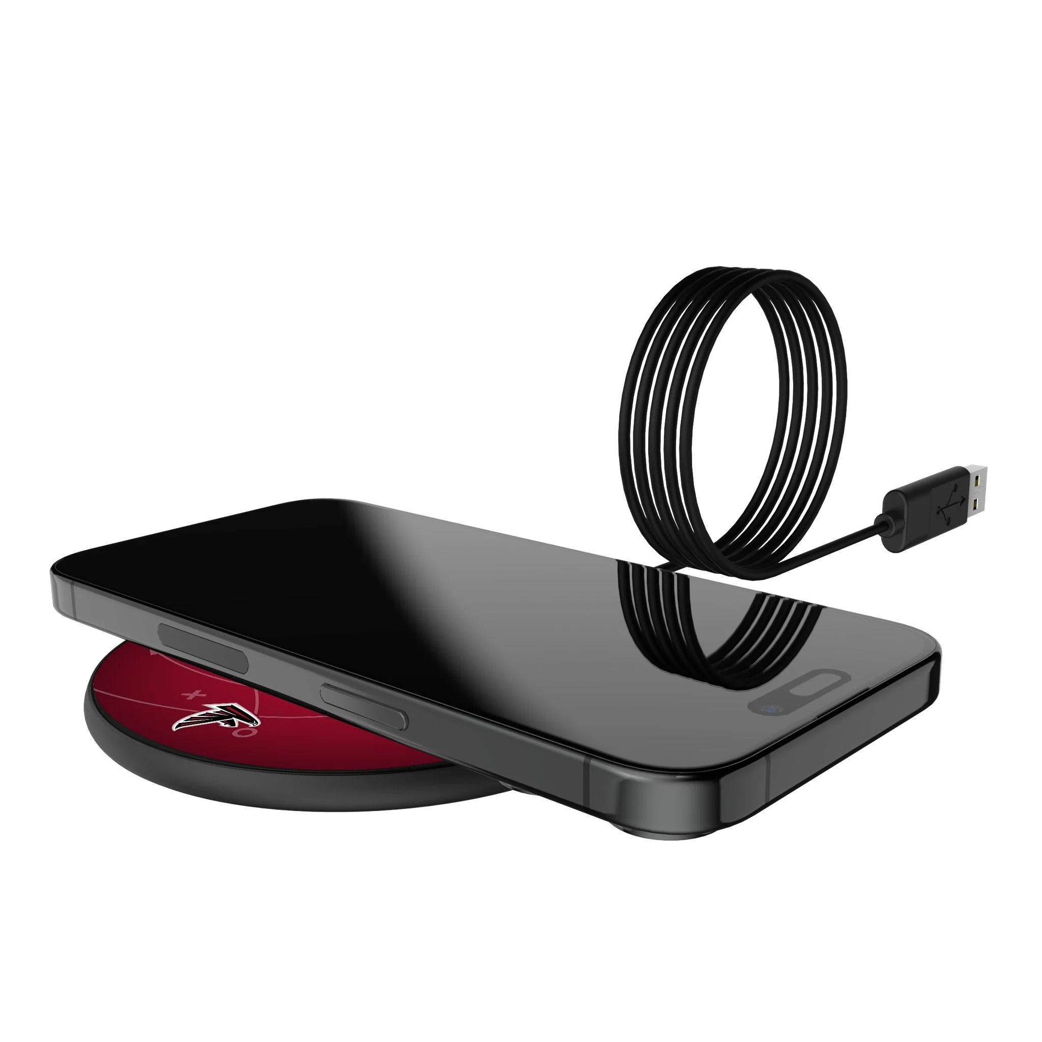 Chris Lindstrom Atlanta Falcons 63 Ready 15-Watt Wireless Charger - Image 5