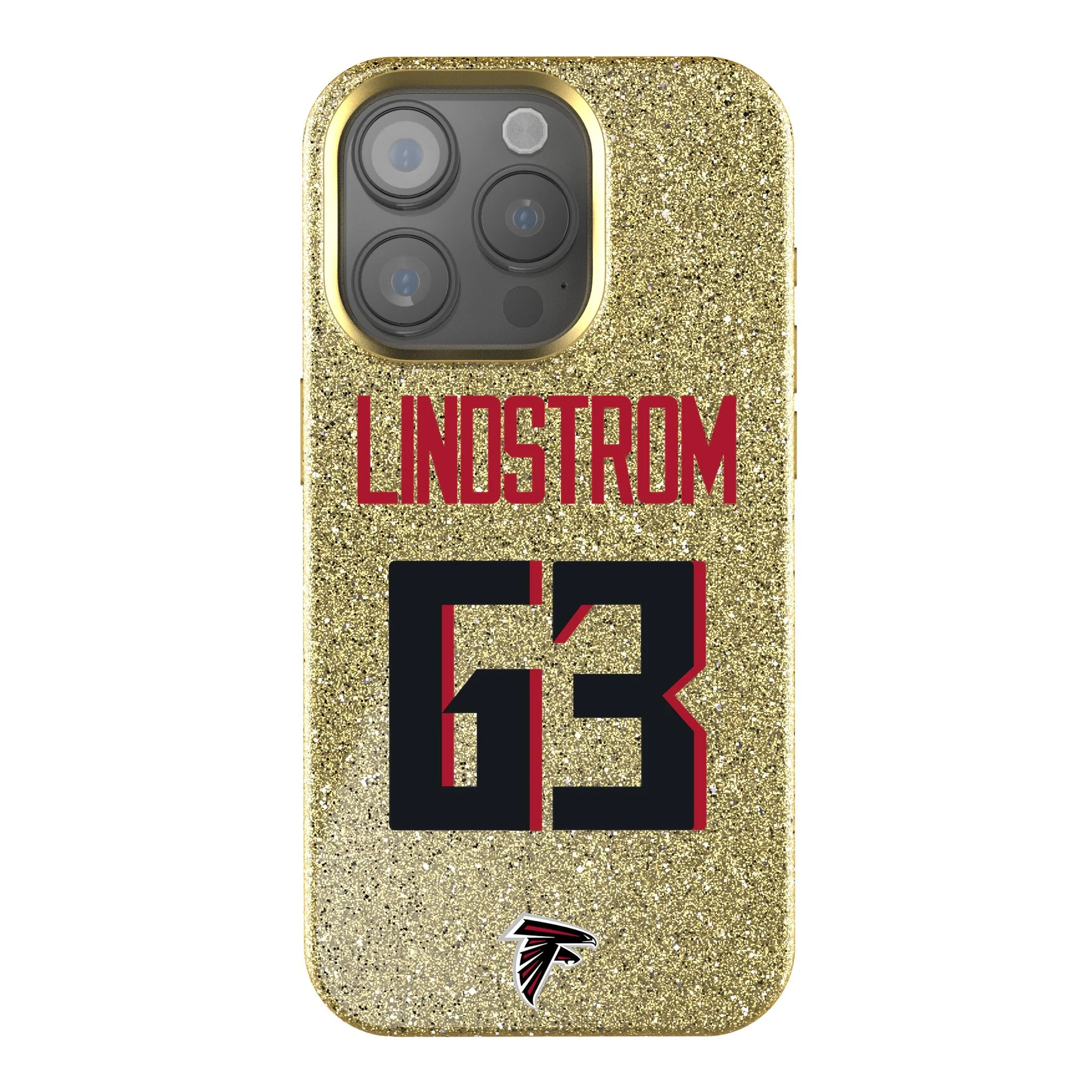 Chris Lindstrom Atlanta Falcons 63 Ready Bling Phone Case