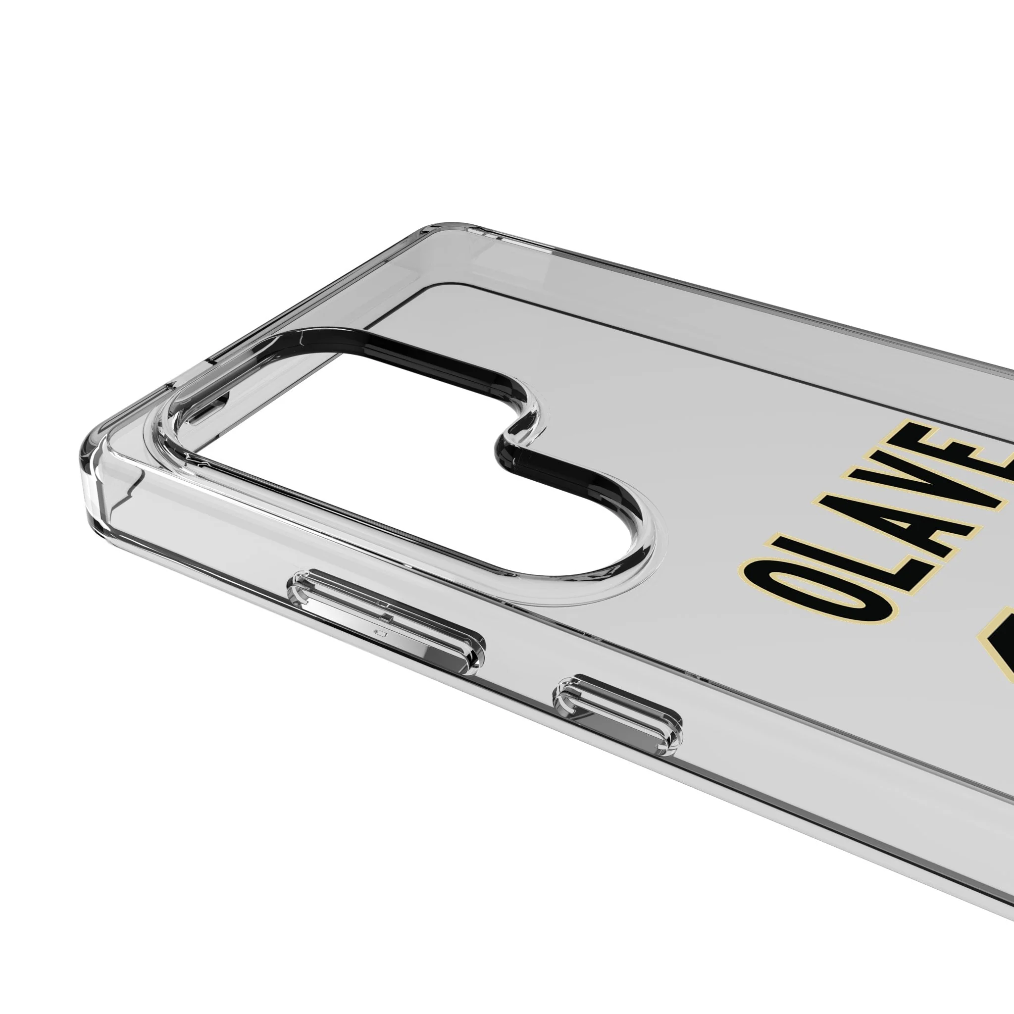 Chris Olave New Orleans Saints 12 Game Tactic Clear Phone Case for Samsung Galaxy - Image 3