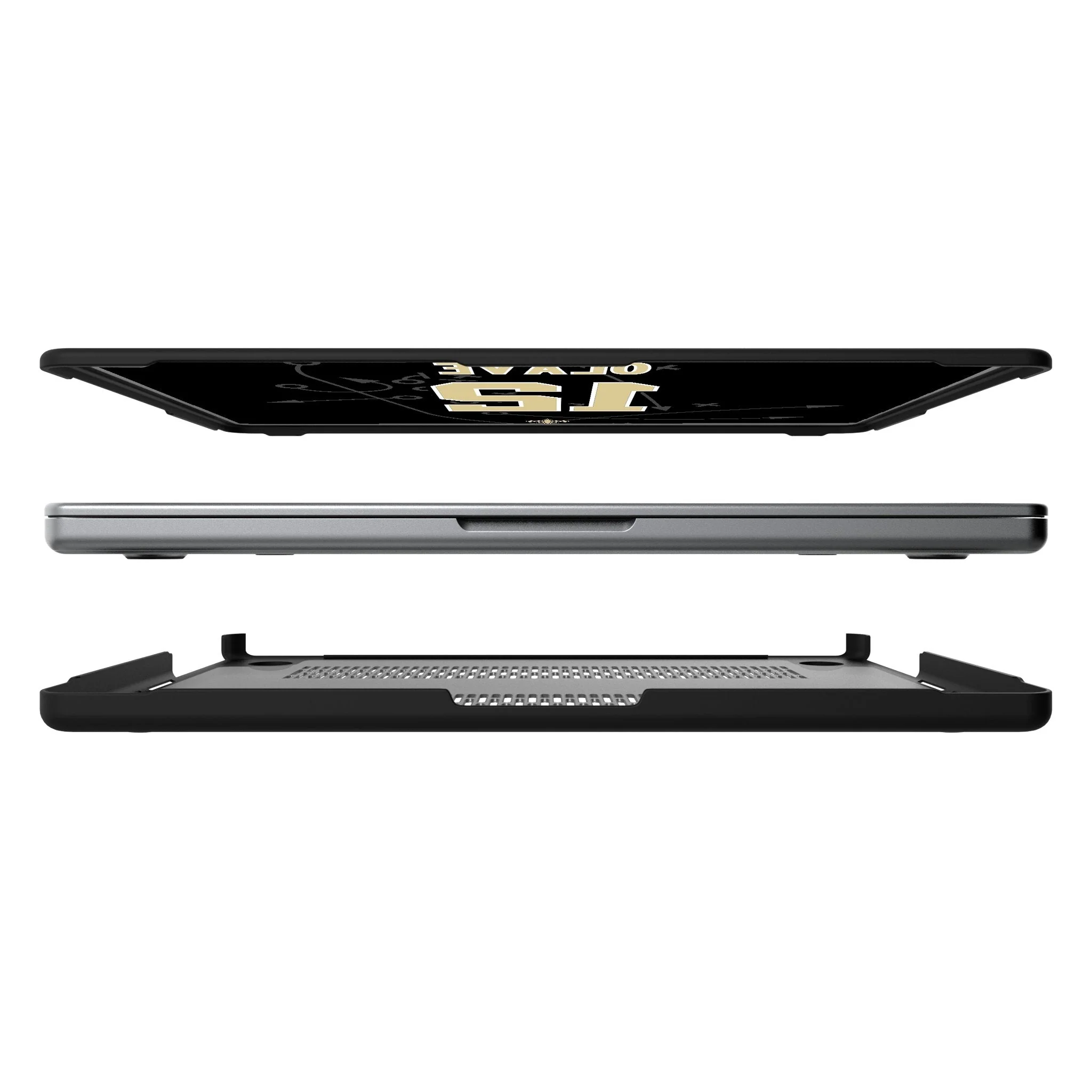 Chris Olave New Orleans Saints 12 Game Tactic Laptop Case for Apple MacBook - Image 7