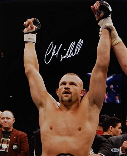 Chuck Liddell Autographed UFC 16x20 Arms Up Photo- Beckett Auth White - Image 2