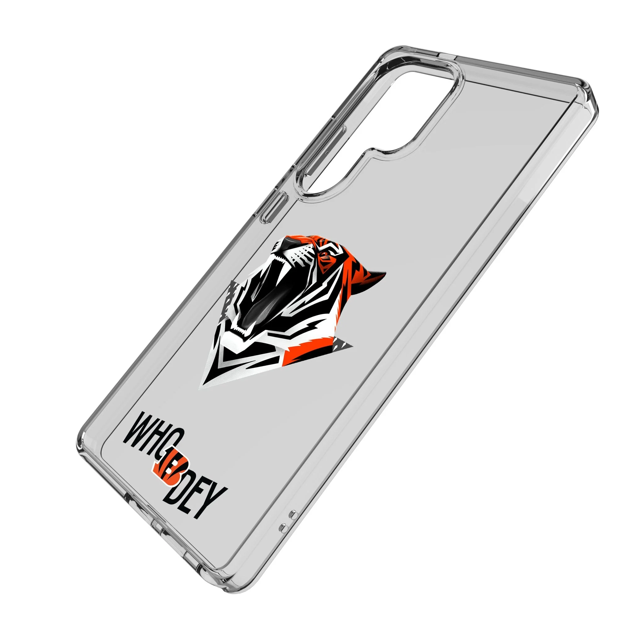 Cincinnati Bengals 2024 Edition Clear Phone Case for Samsung Galaxy - Image 2