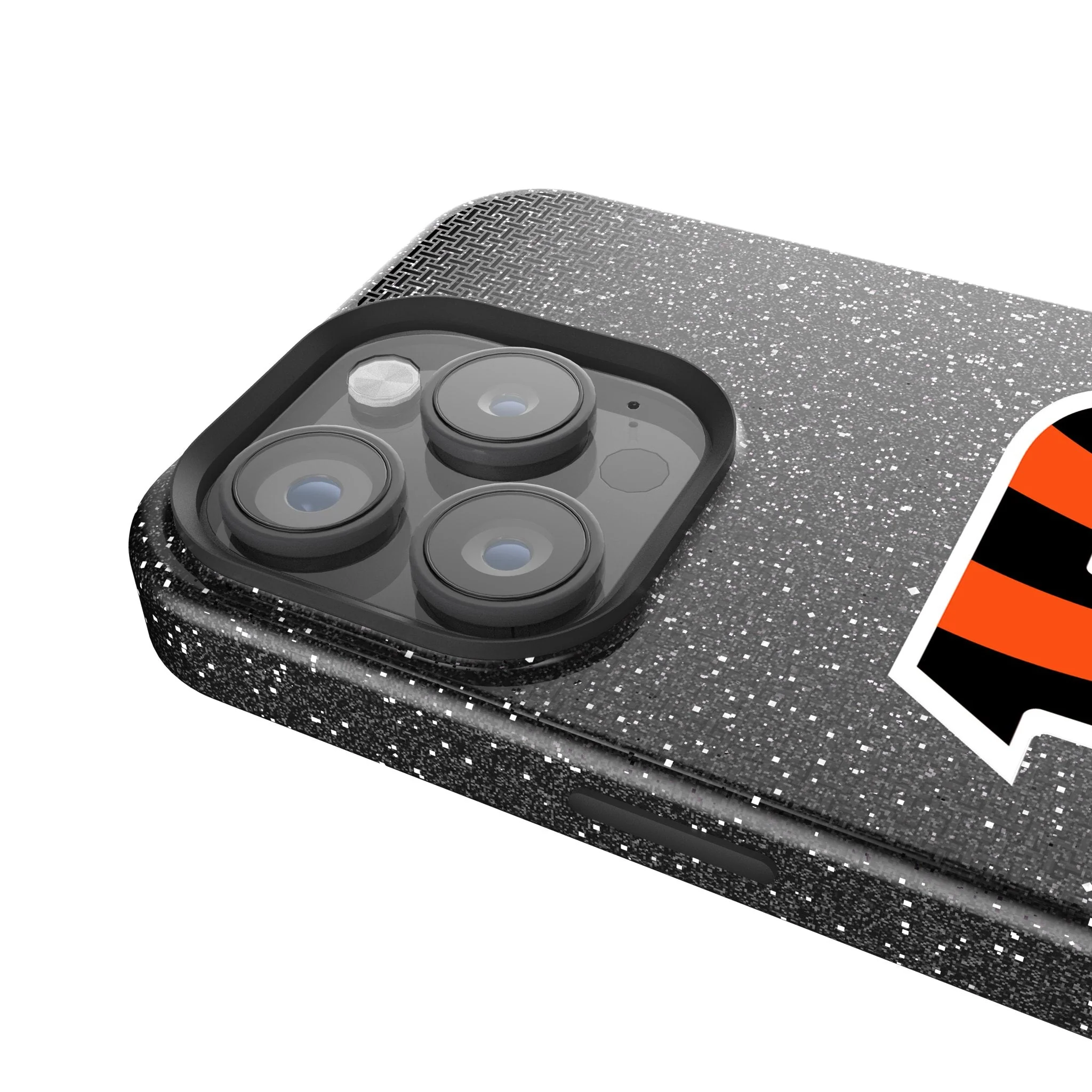 Cincinnati Bengals Linen Bling Phone Case for Apple iPhone - Image 4