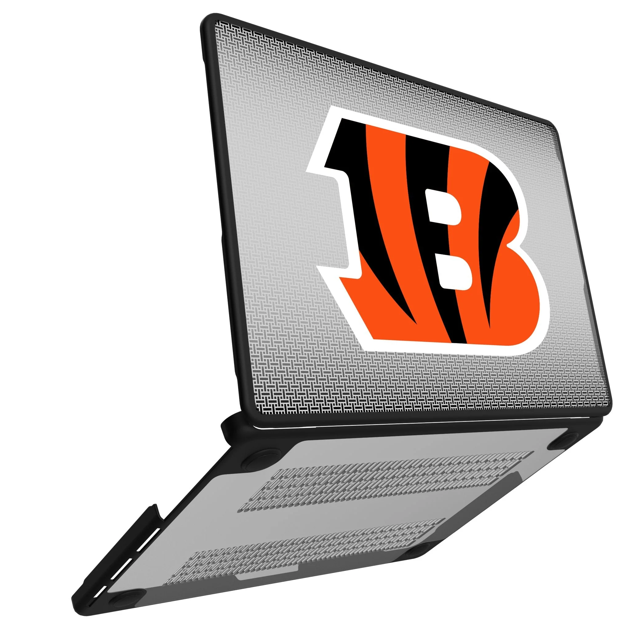 Cincinnati Bengals Linen Laptop Case for Apple MacBook - Image 2