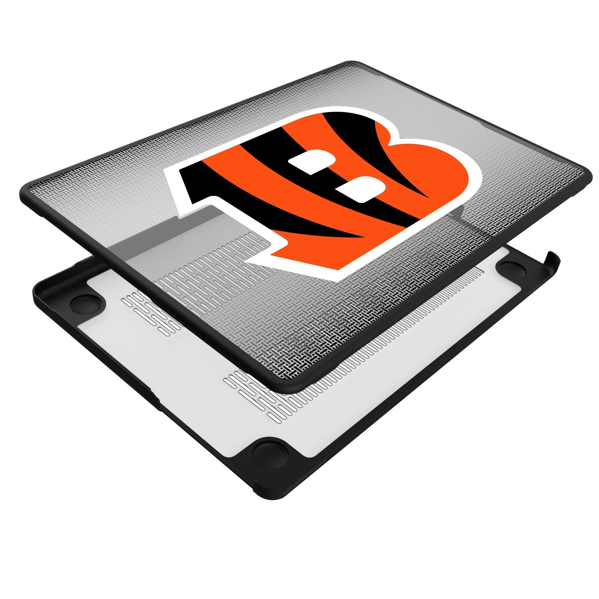Cincinnati Bengals Linen Laptop Case for Apple MacBook - Image 4