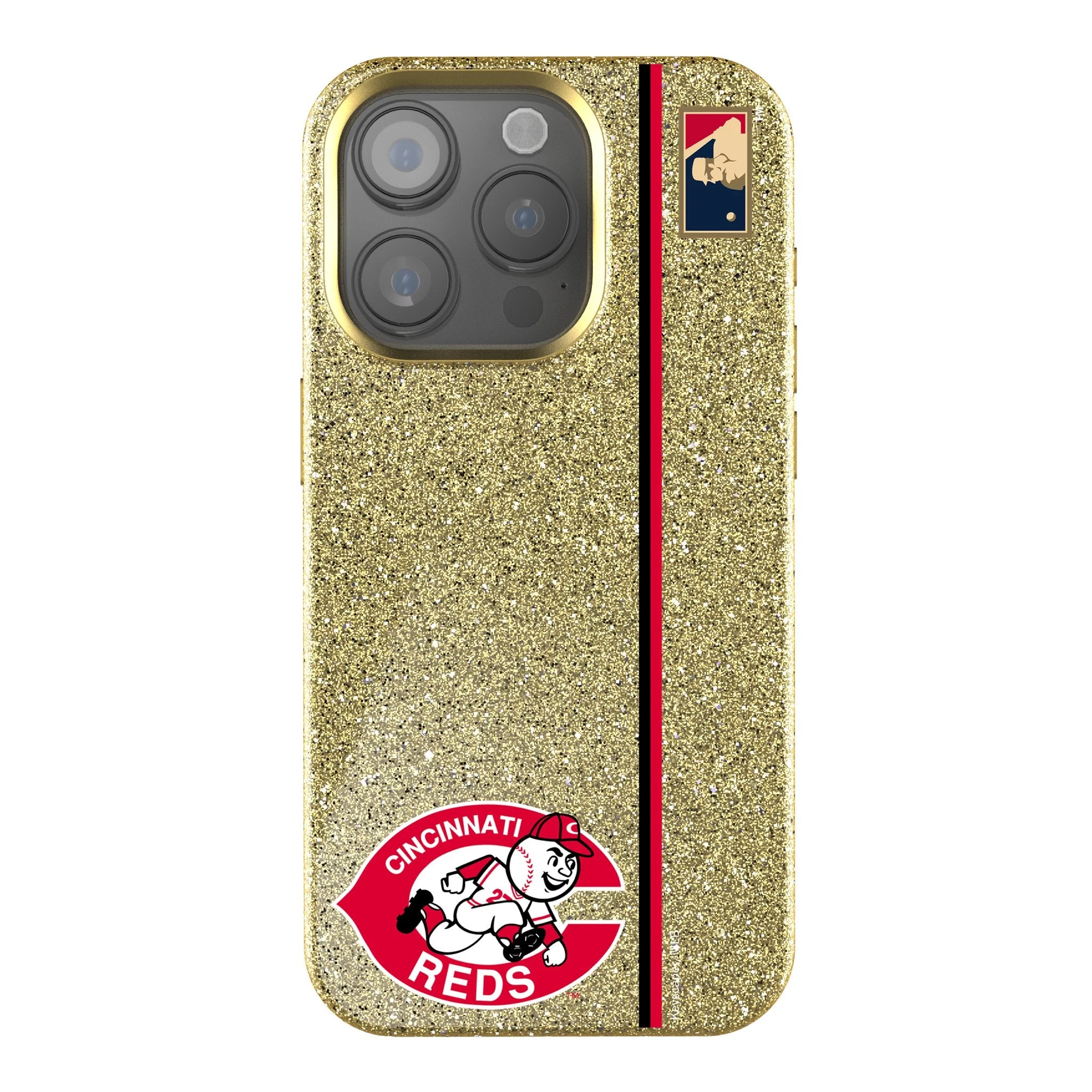 Cincinnati Reds 1974-1992 - Cooperstown Collection Sidebar Bling Phone Case
