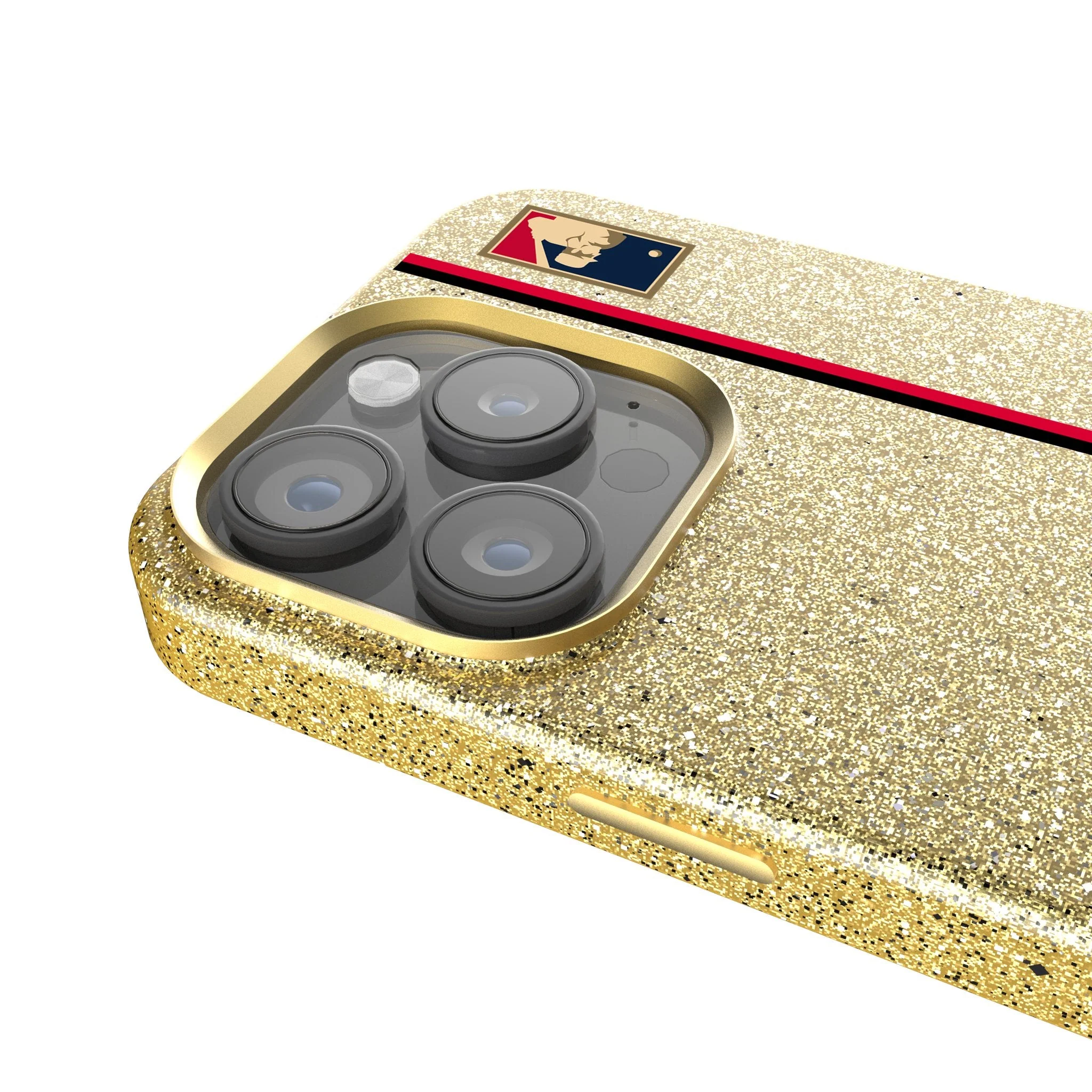 Cincinnati Reds 1974-1992 - Cooperstown Collection Sidebar Bling Phone Case - Image 4