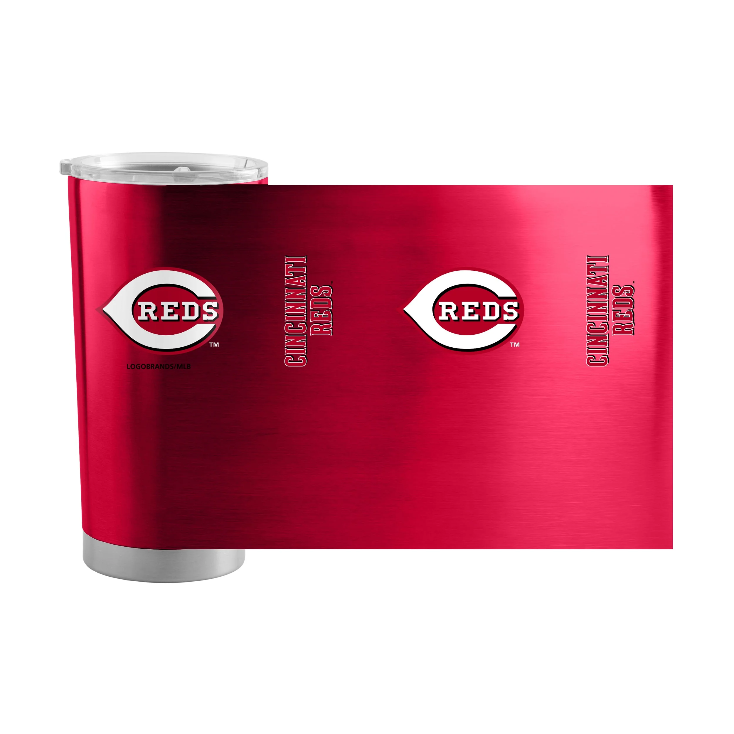 Cincinnati Reds 20oz Gameday Stainless Tumbler - Image 2