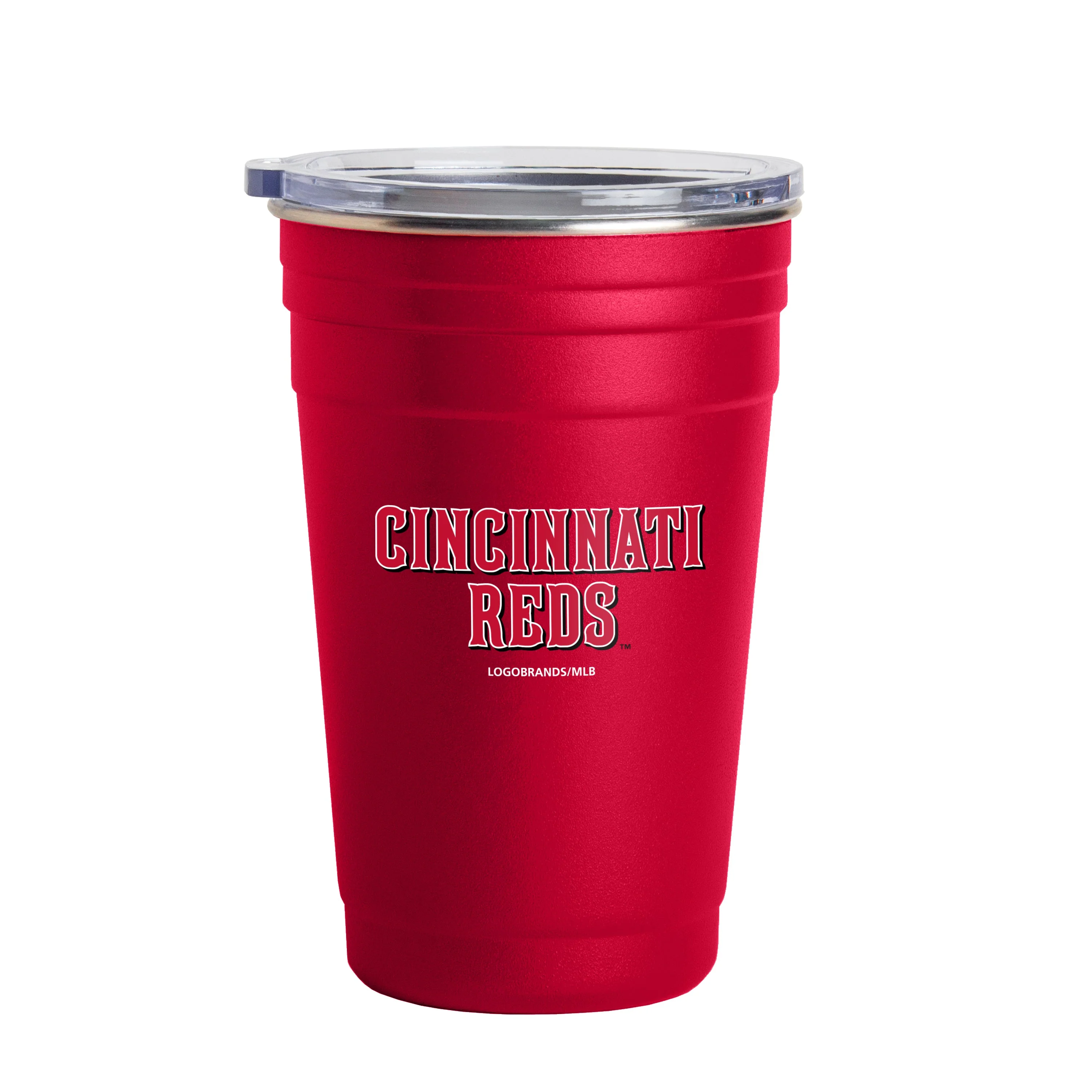 Cincinnati Reds 22oz Flipside Stainless Cup - Image 2