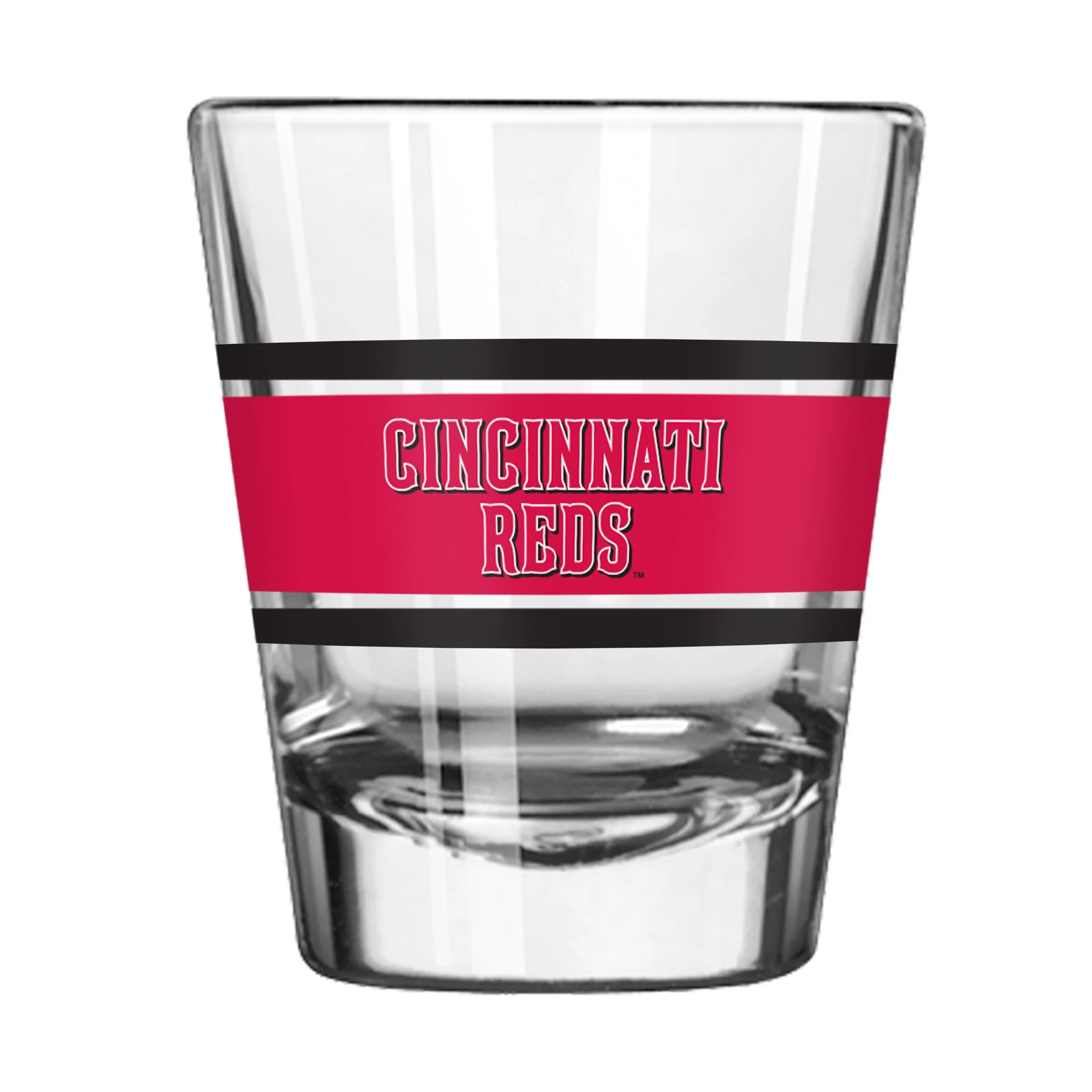 Cincinnati Reds 2oz Stripe Shot Glass