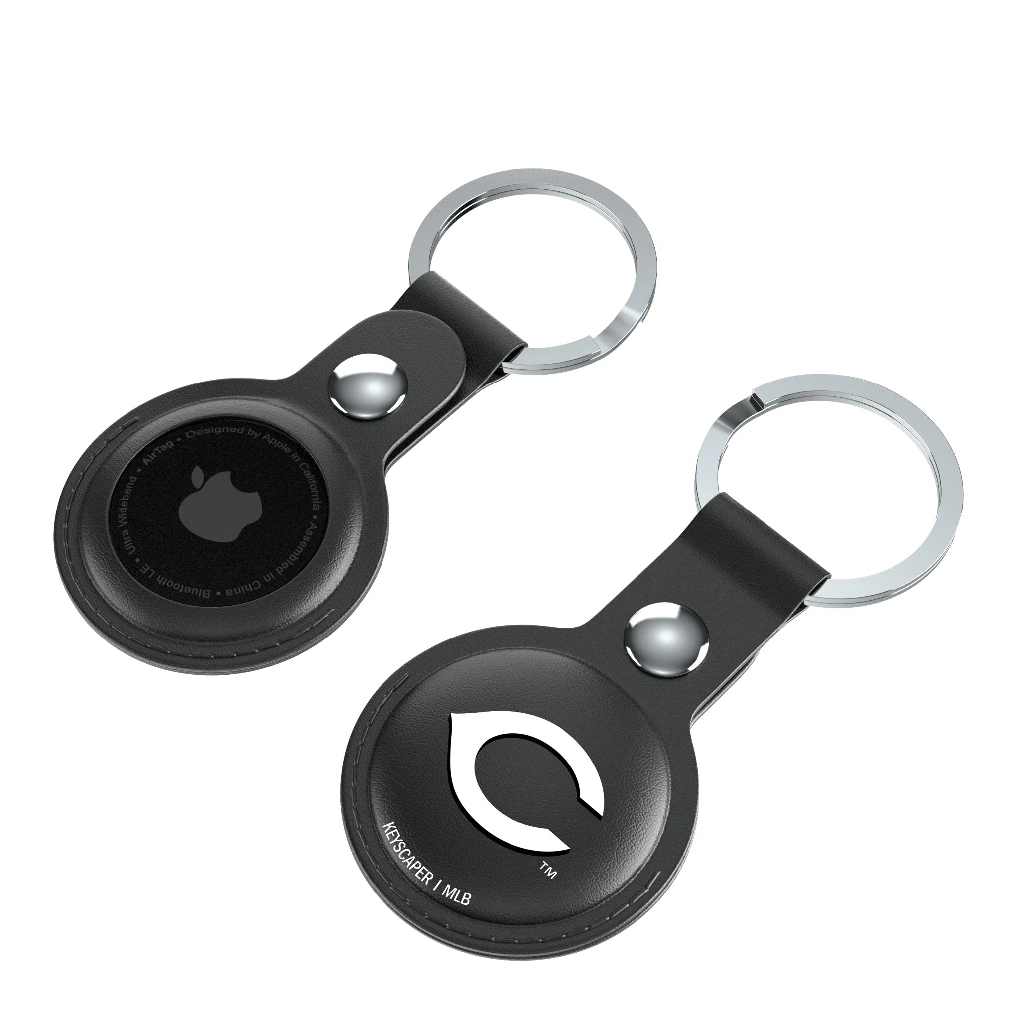 Cincinnati Reds Insignia Black Airtag Holder 2-Pack - Image 4