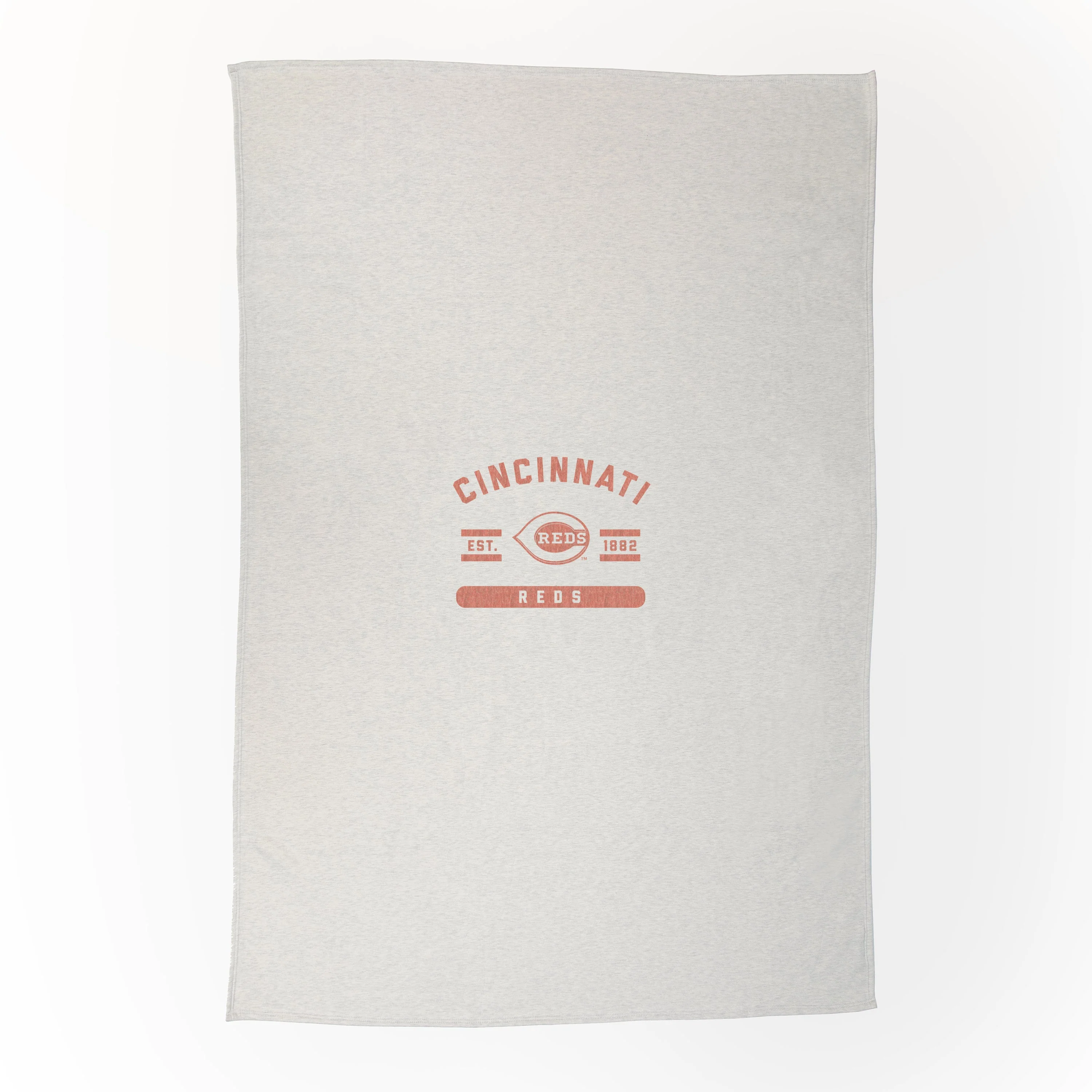 Cincinnati Reds Oatmeal Sweatshirt Blanket