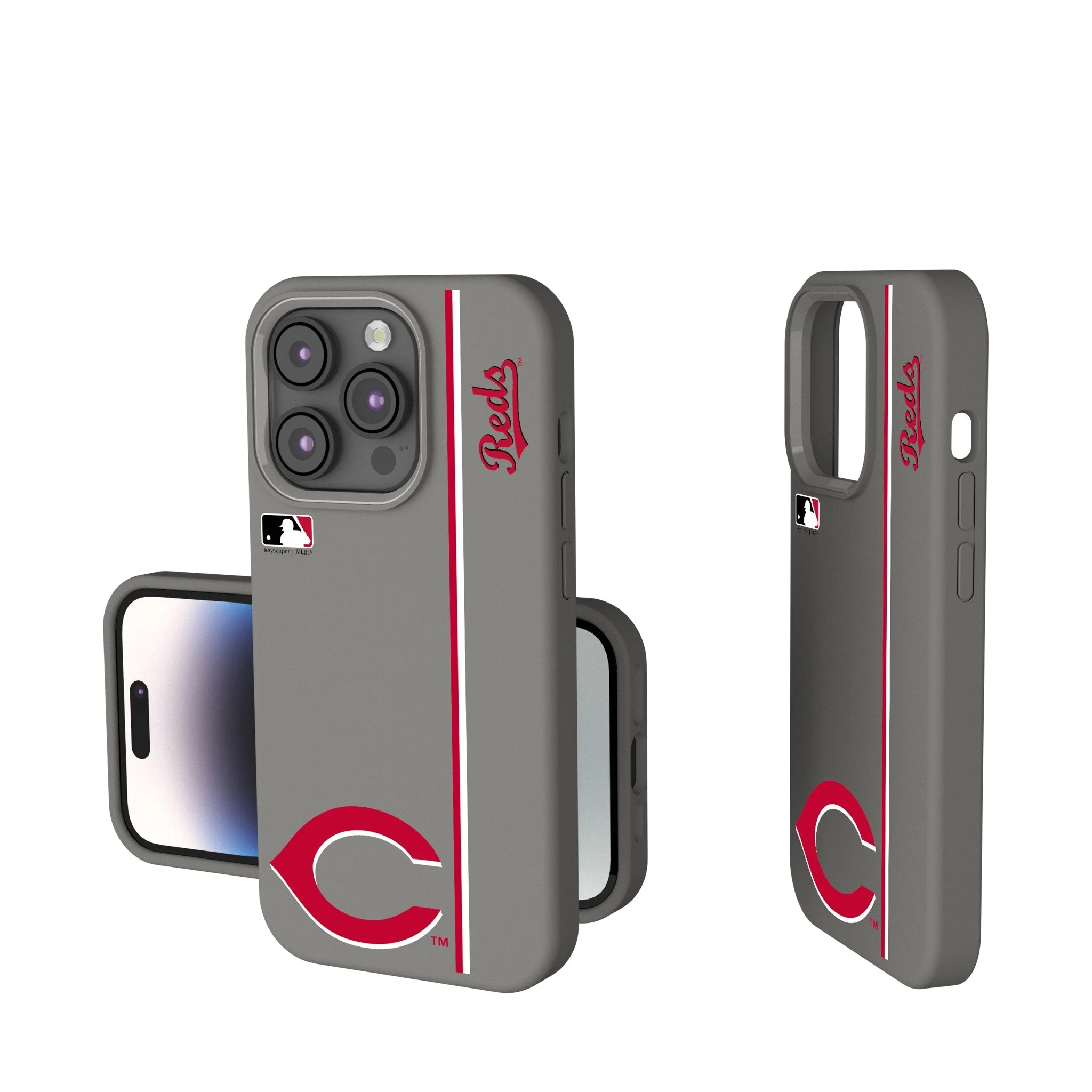 Cincinnati Reds Sidebar Soft Touch Phone Case