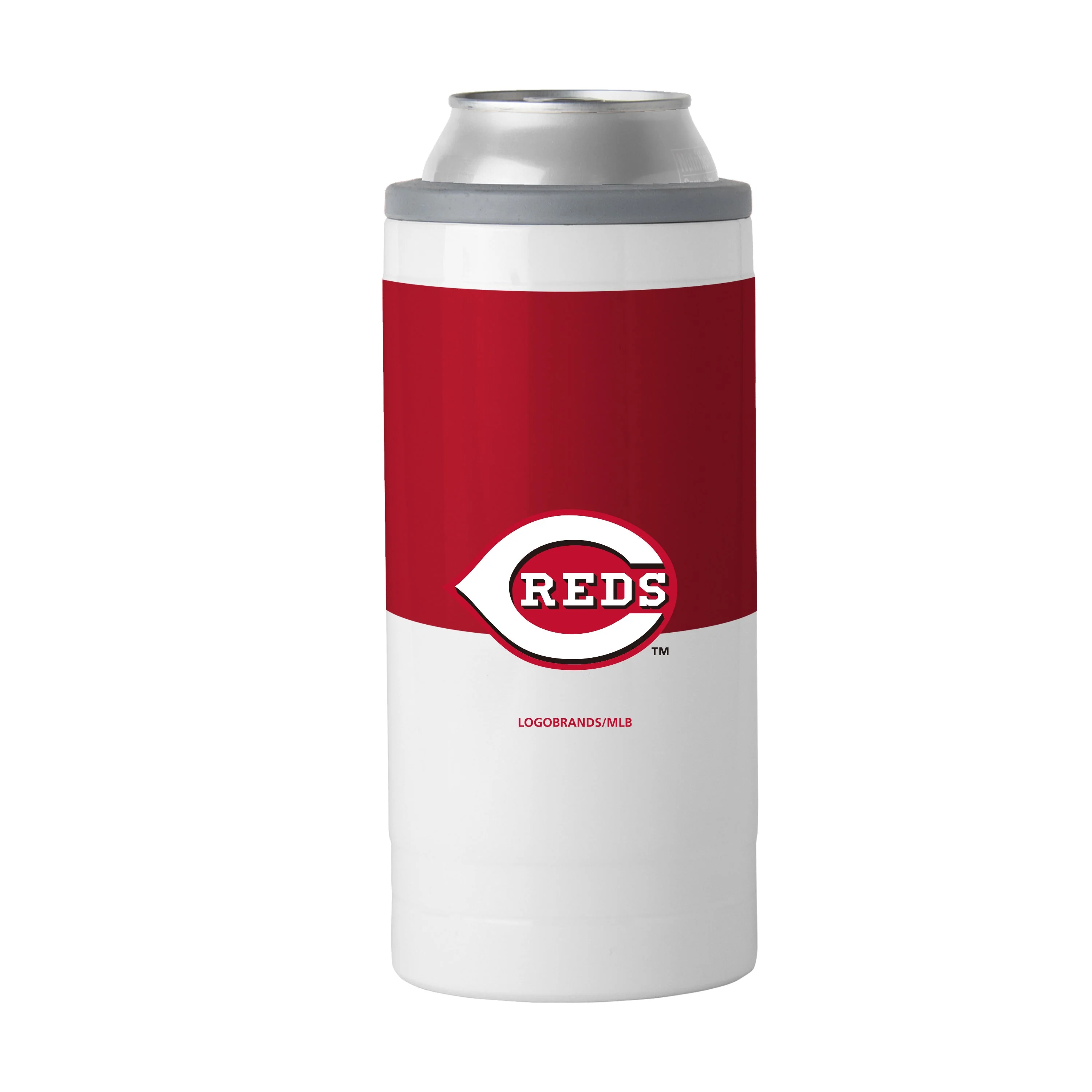 Cincinnati Reds Slim Colorblock Can Coolie