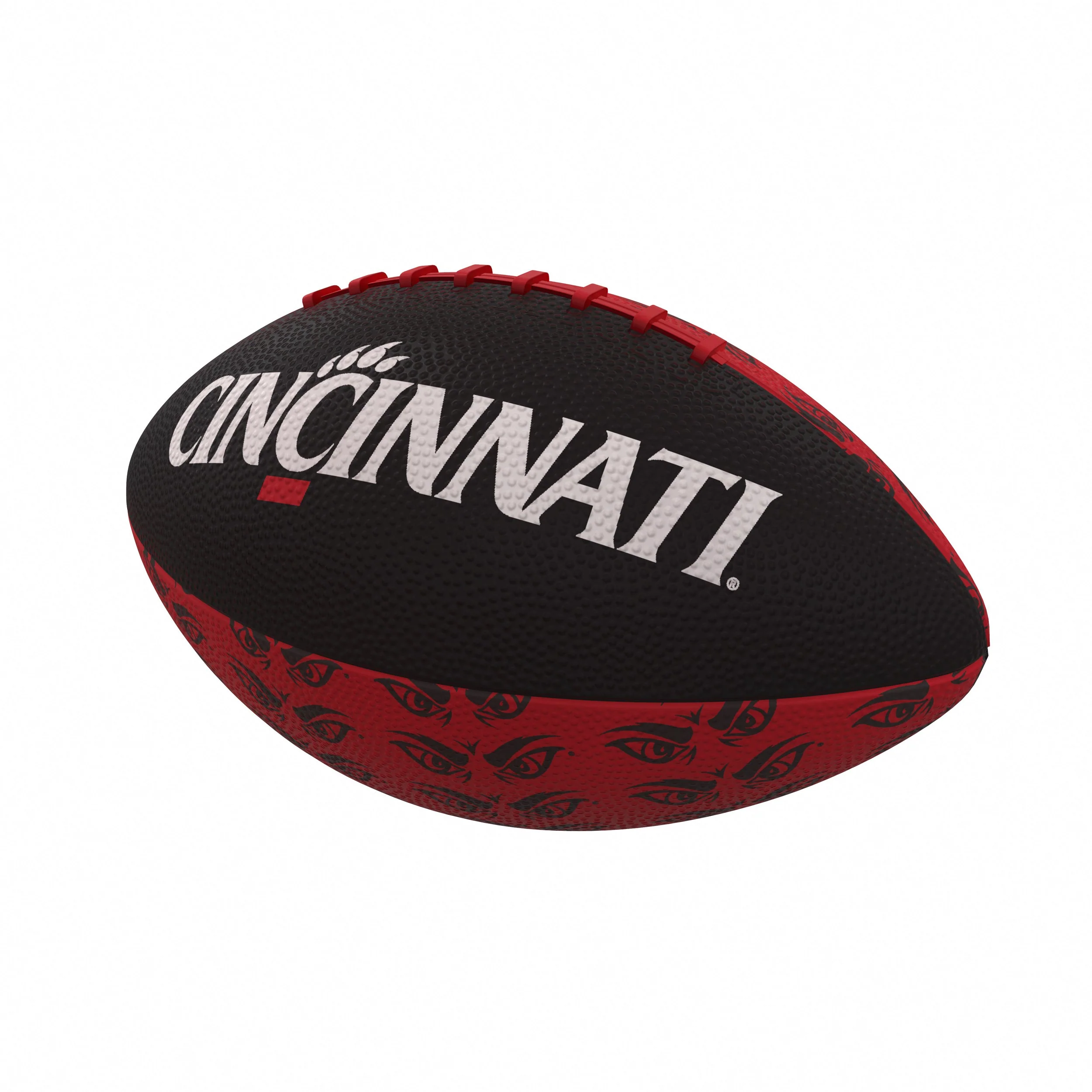 Cincinnati Bearcats Repeating Mini-Size Rubber Football